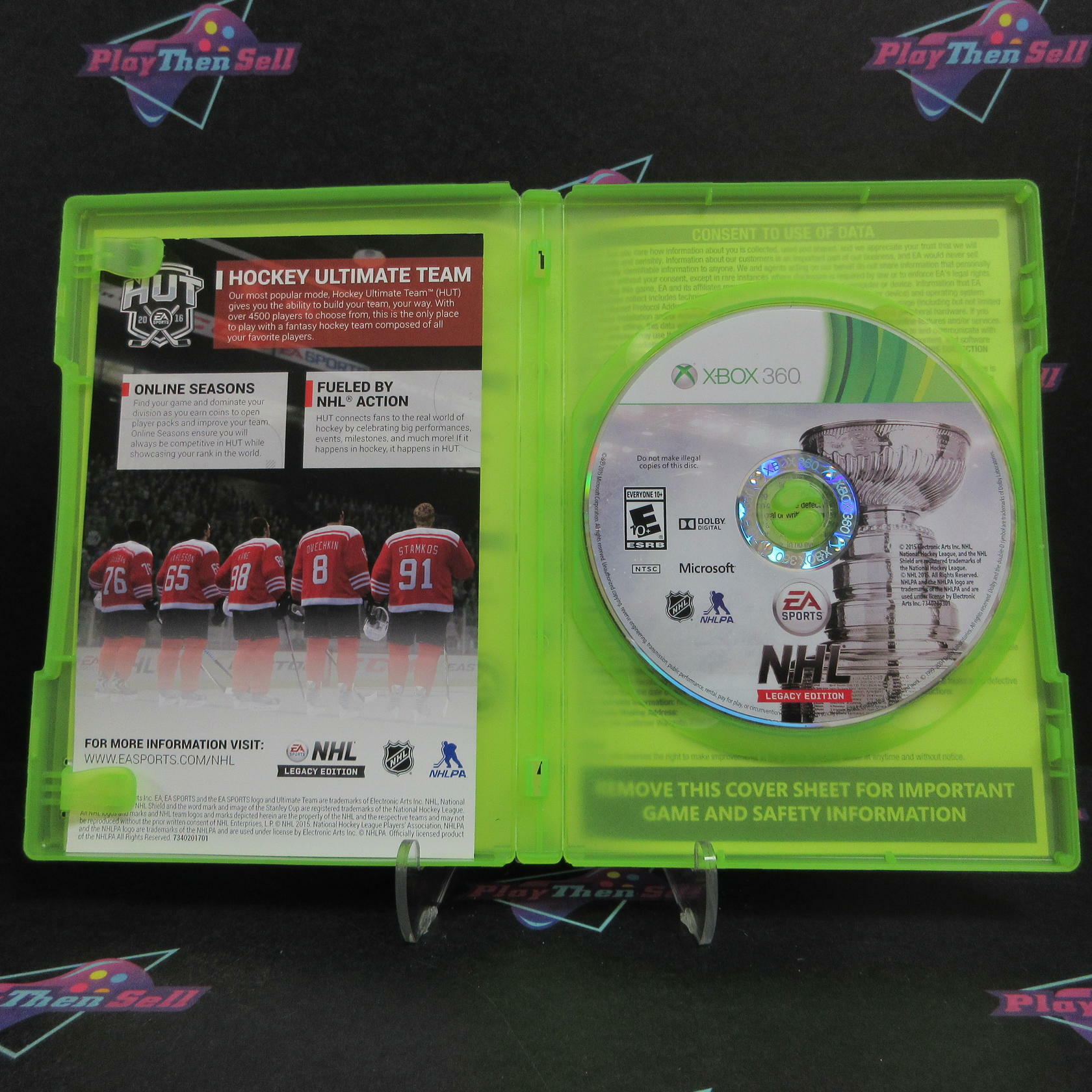 EA Sports NHL Legacy Edition Xbox 360 Complete - Excellent