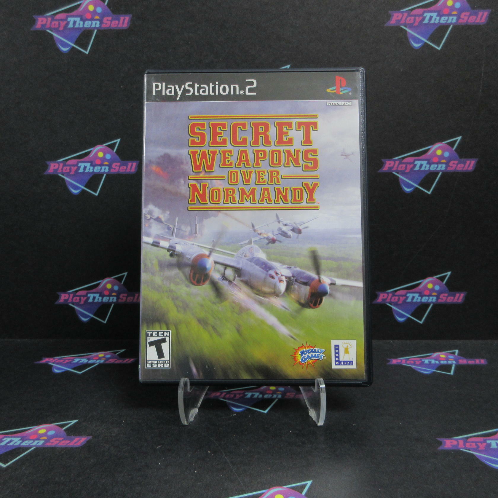 Secret Weapons Over Normandy PS2 PlayStation 2 - Very Good