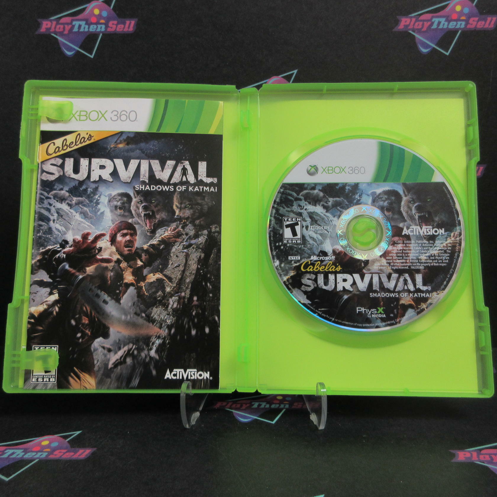 Cabelas Survival Shadows of Katmai Xbox 360 Complete - Excellent