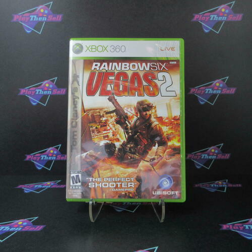 Tom Clancys Rainbow Six Vegas 2 Xbox 360 + Bonus Disc Complete - Excellent