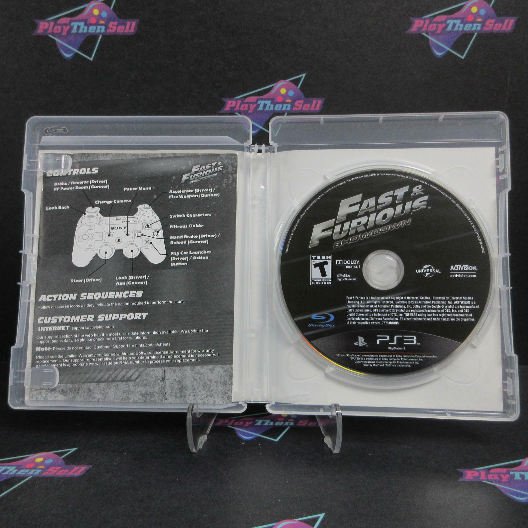 Fast & Furious Showdown PS3 PlayStation 3 Complete - Excellent