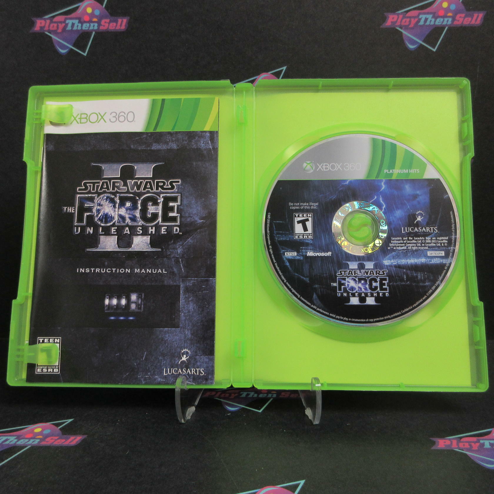 Star Wars The Force Unleashed 2 Xbox 360 PH Complete - Excellent
