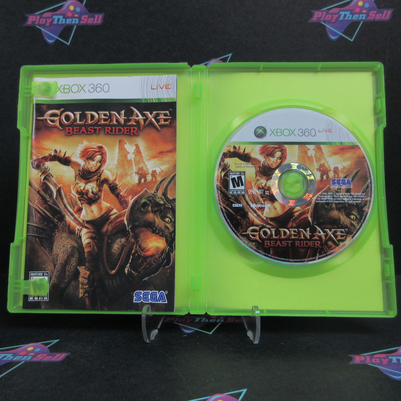 Golden Axe Beast Rider Xbox 360 Complete - Excellent