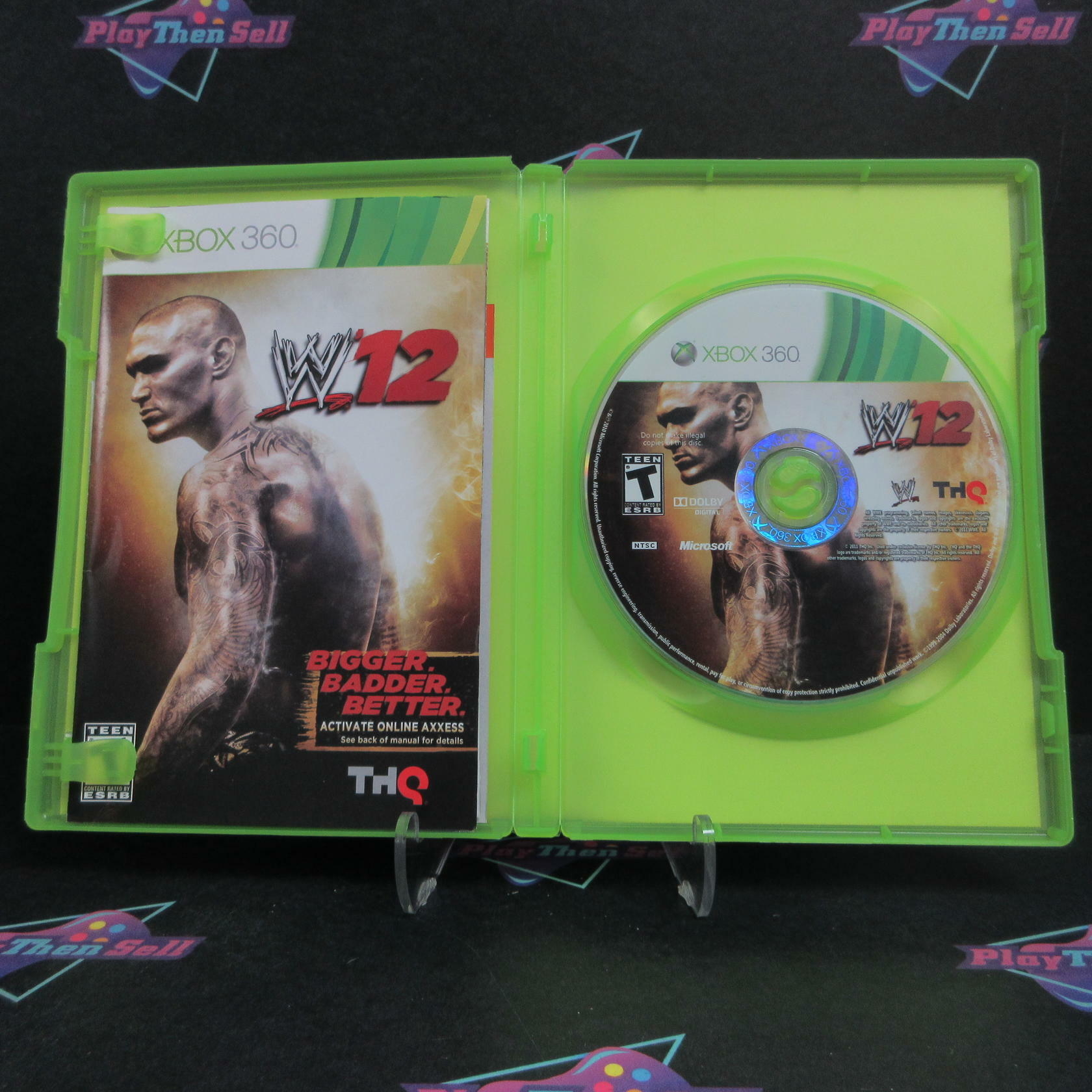 WWE 12 Xbox 360 Complete - Excellent