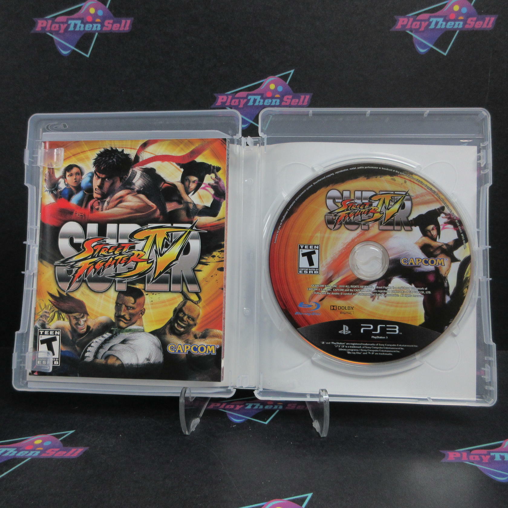 Super Street Fighter IV (4) PS3 PlayStation 3 Complete - Excellent