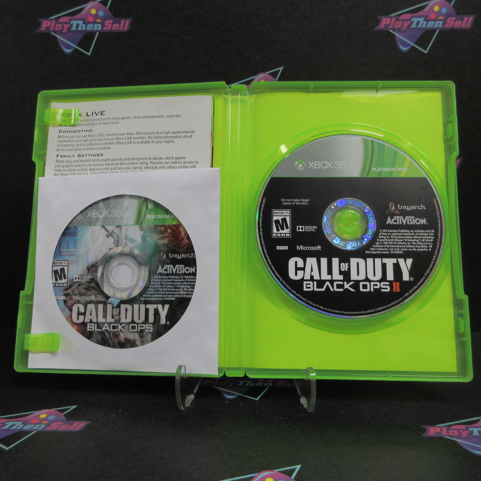 Call of Duty Black Ops Combo Pack Xbox 360 PH Complete - Very Good