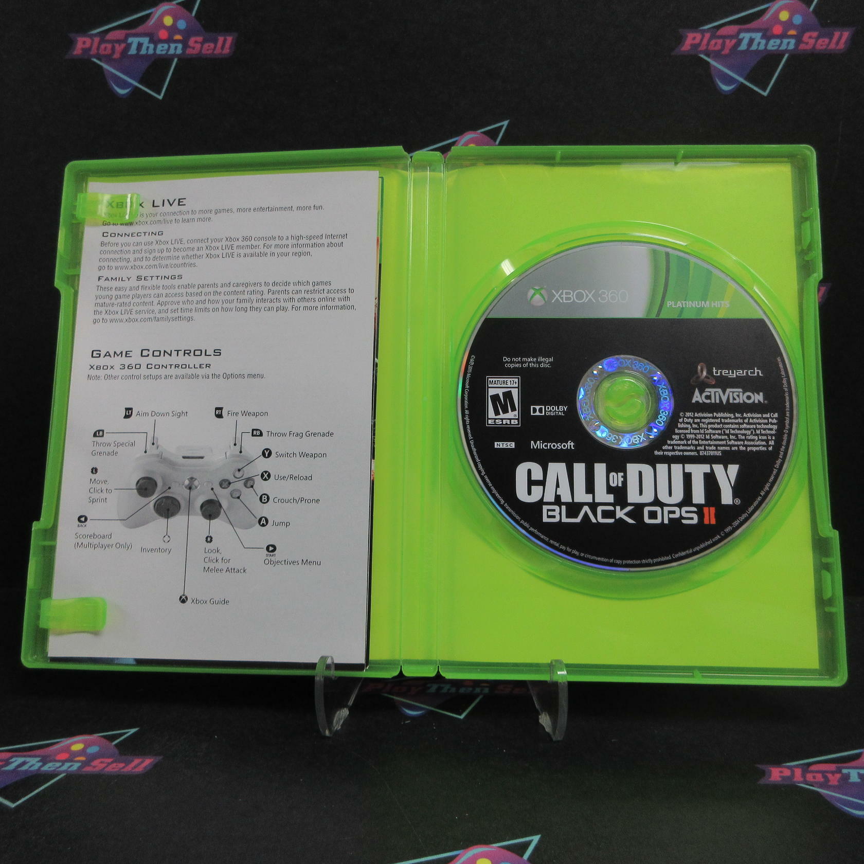 Call of Duty Black Ops Combo Pack Xbox 360 PH Complete - Very Good