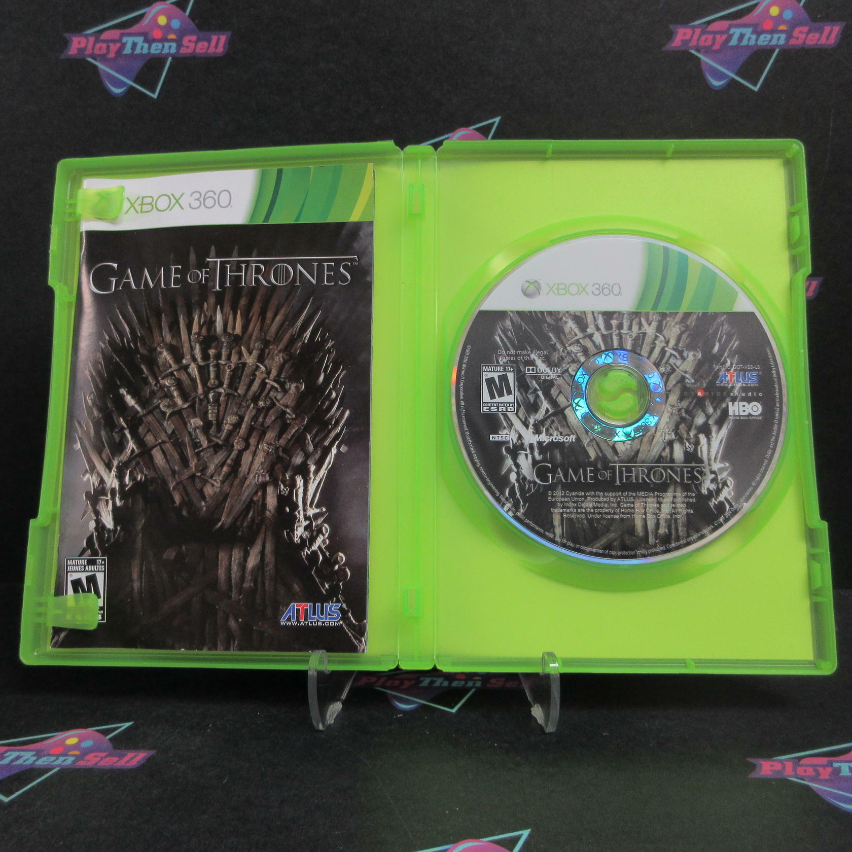 Game of Thrones Xbox 360 Complete - Excellent