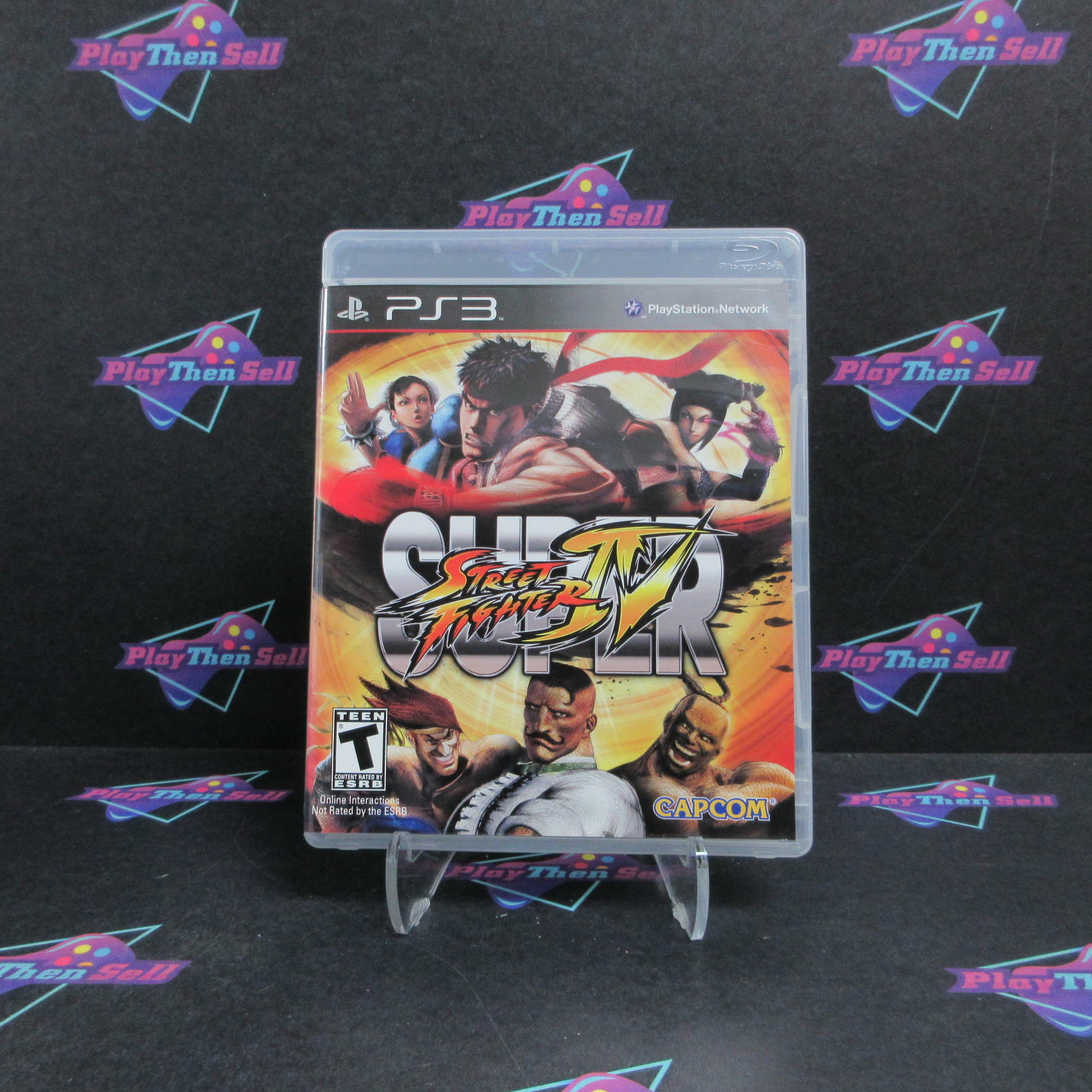 Super Street Fighter IV PS3 PlayStation 3 Complete - Excellent