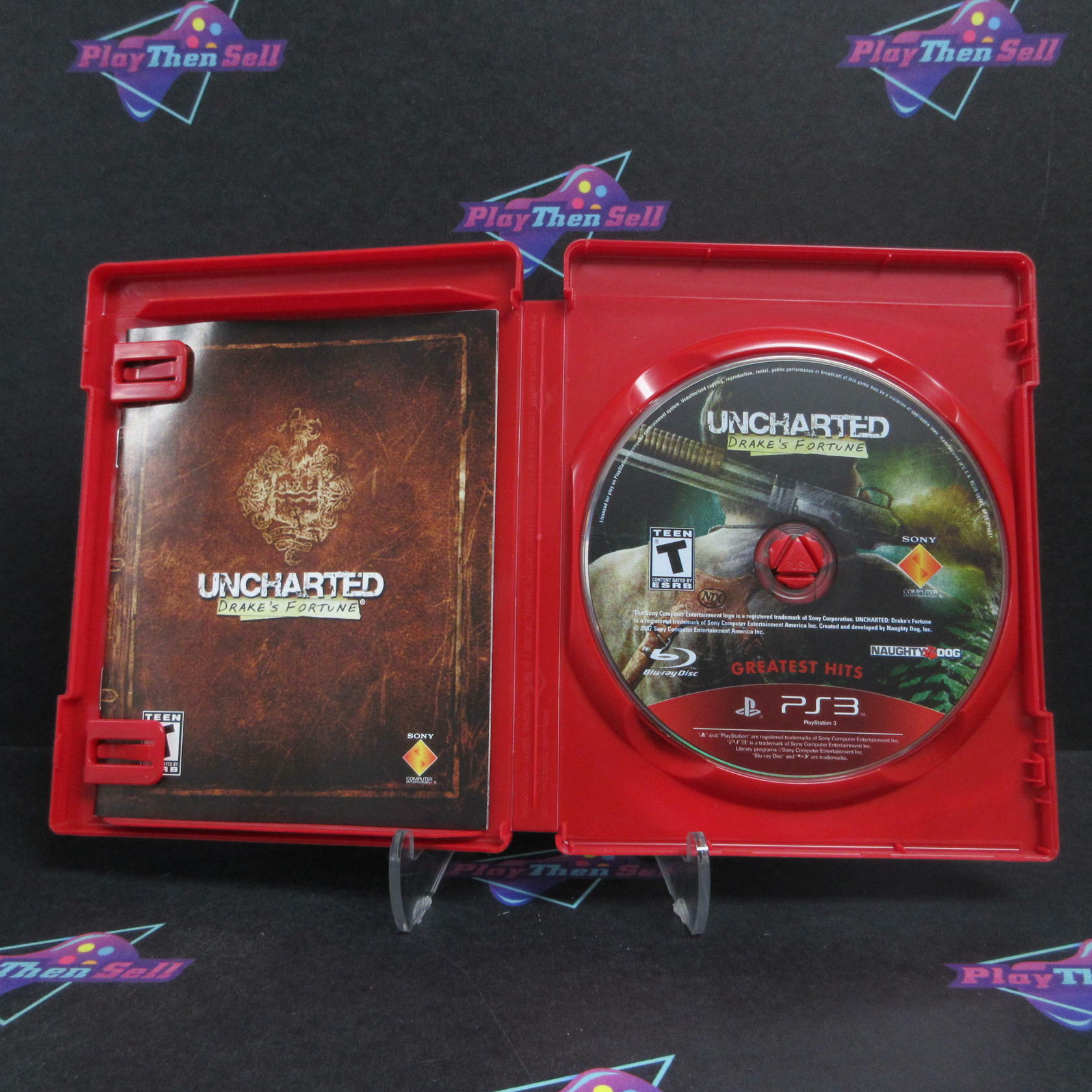 Uncharted Dual Pack PS3 PlayStation 3 GH Complete - Excellent