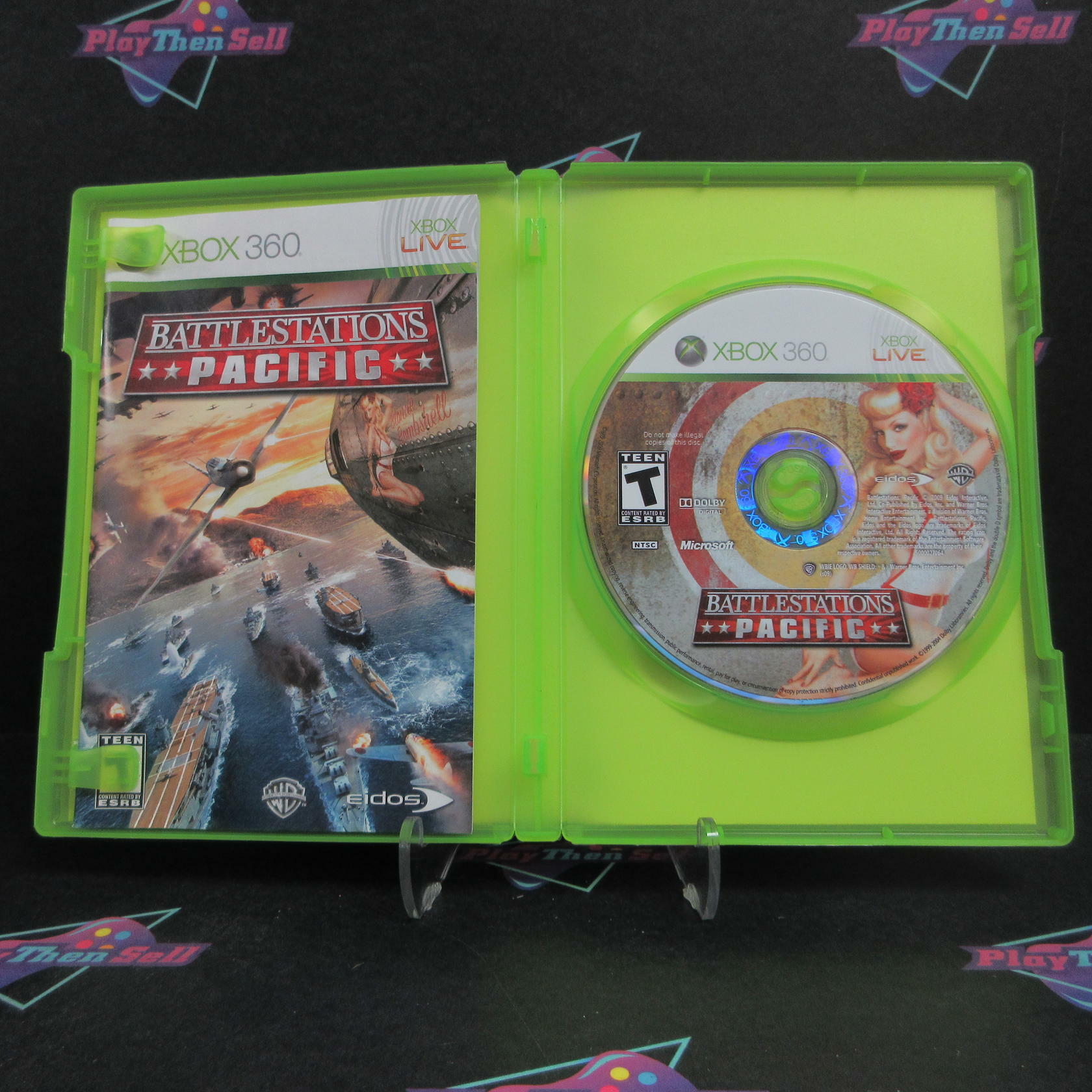 Battlestations Pacific Xbox 360 Complete - Excellent
