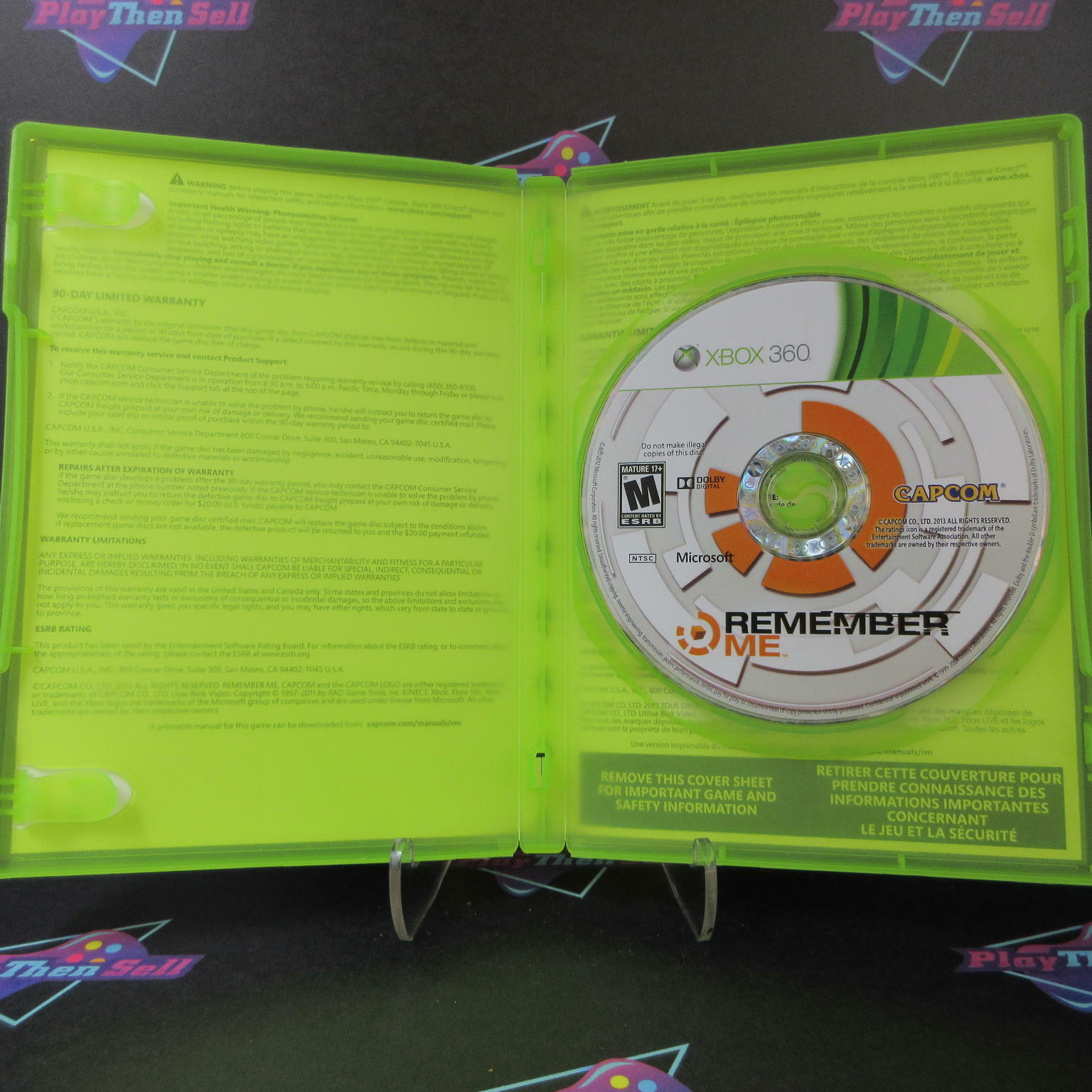 Remember Me Xbox 360 Complete - Excellent