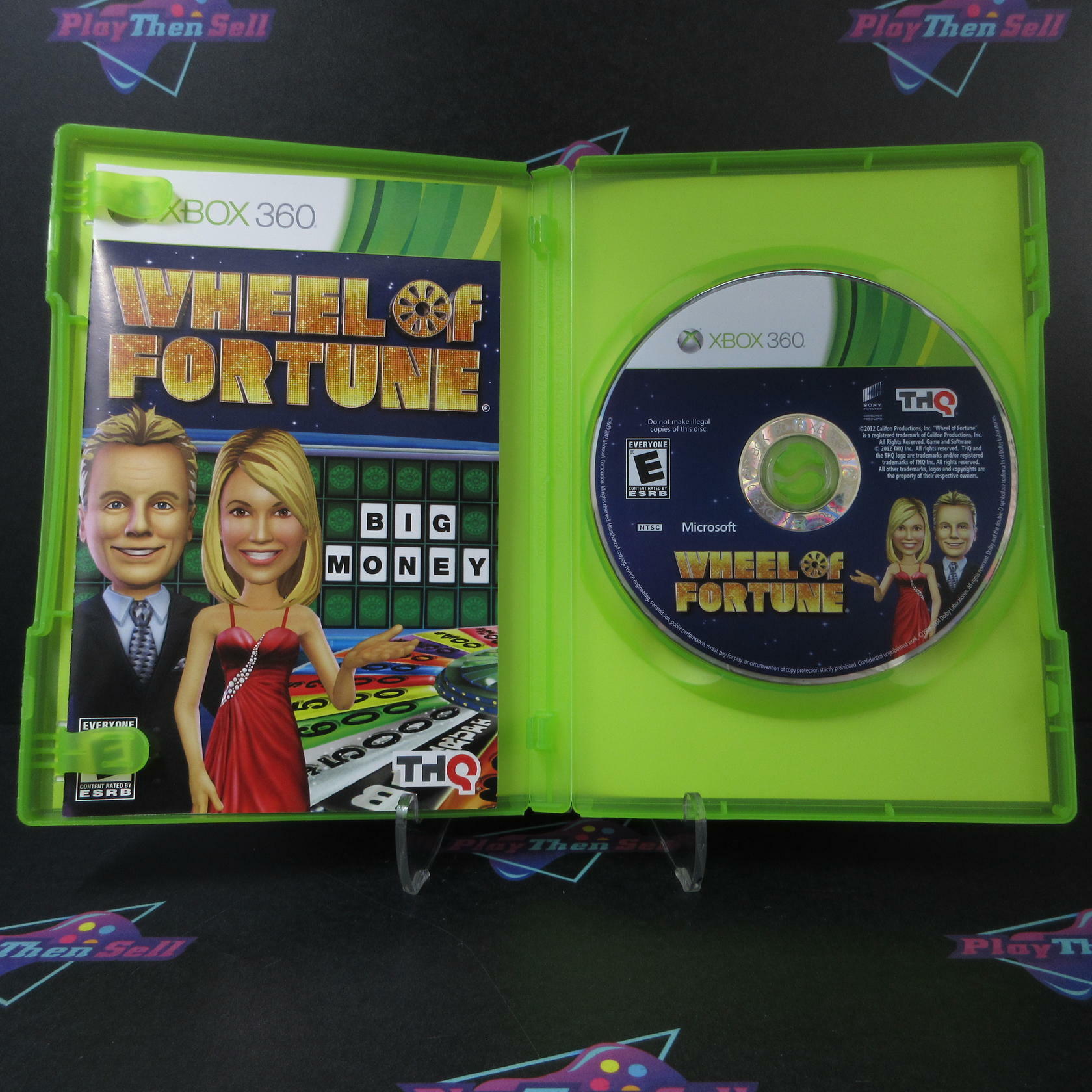 Wheel of Fortune Xbox 360 Complete - Excellent