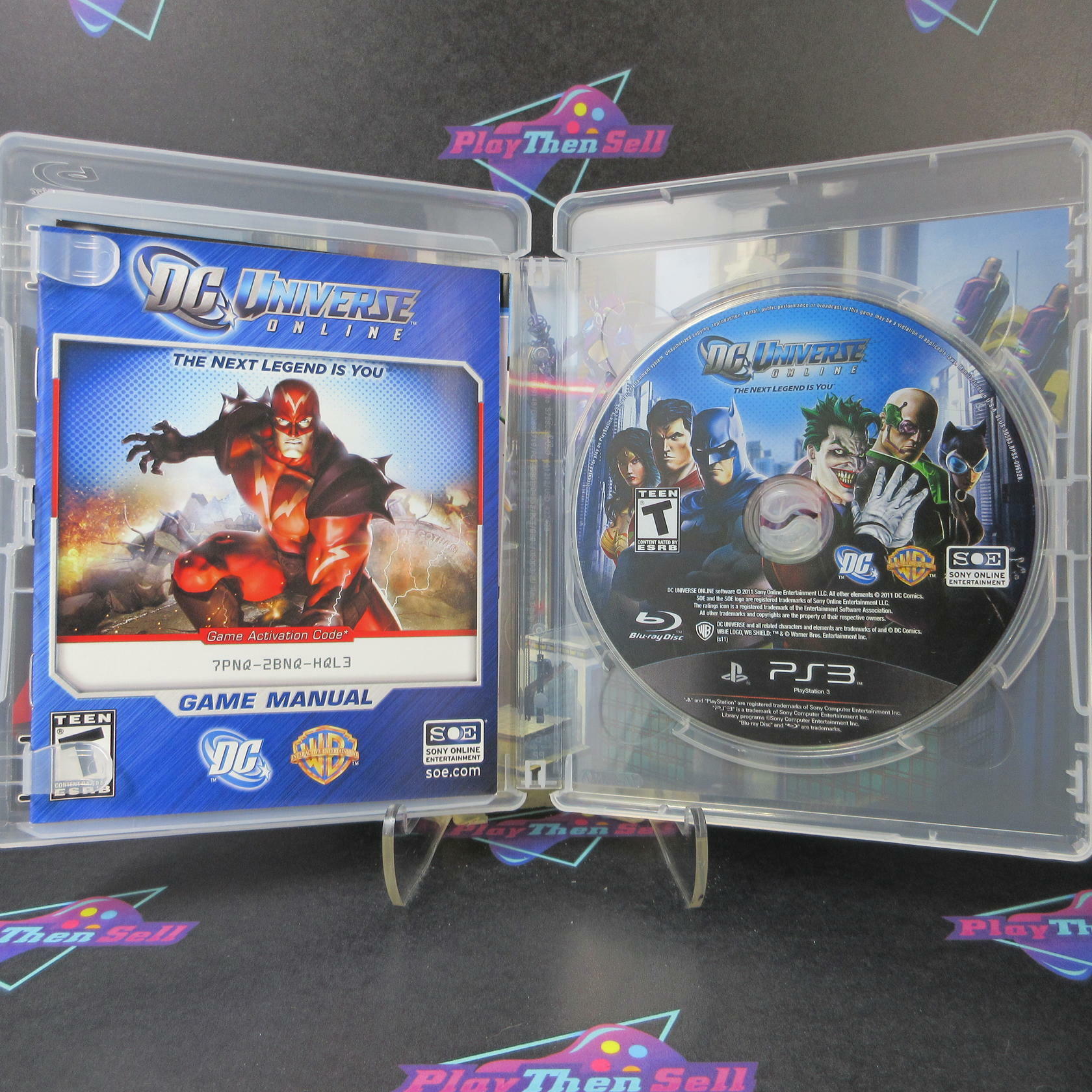 DC Universe Online PS3 PlayStation 3 Complete - Excellent