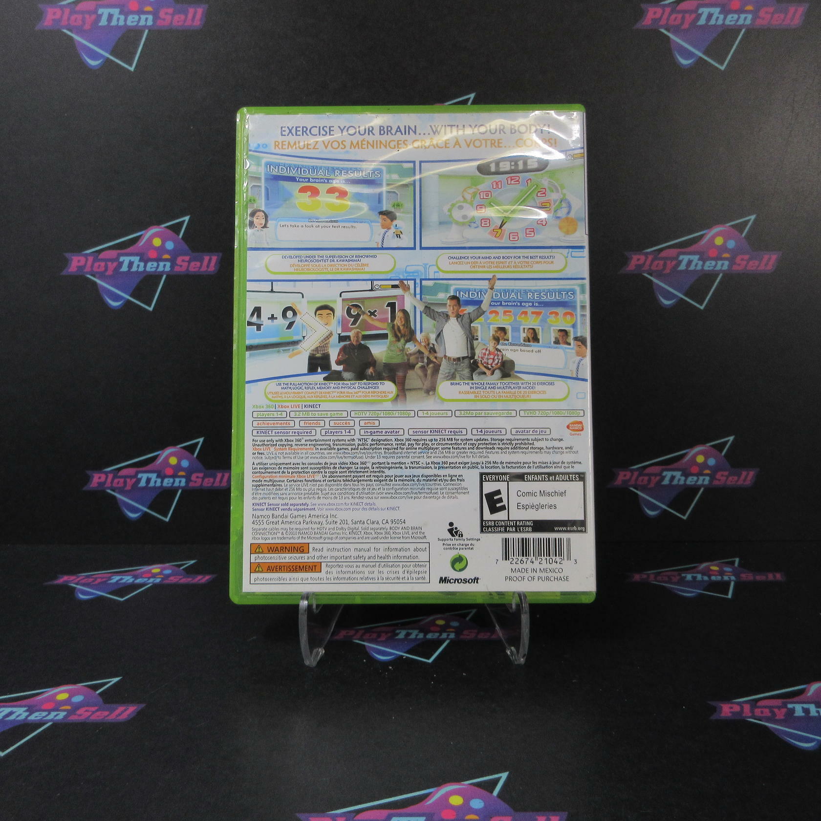 Body and Brain Connection Xbox 360 Complete - Excellent