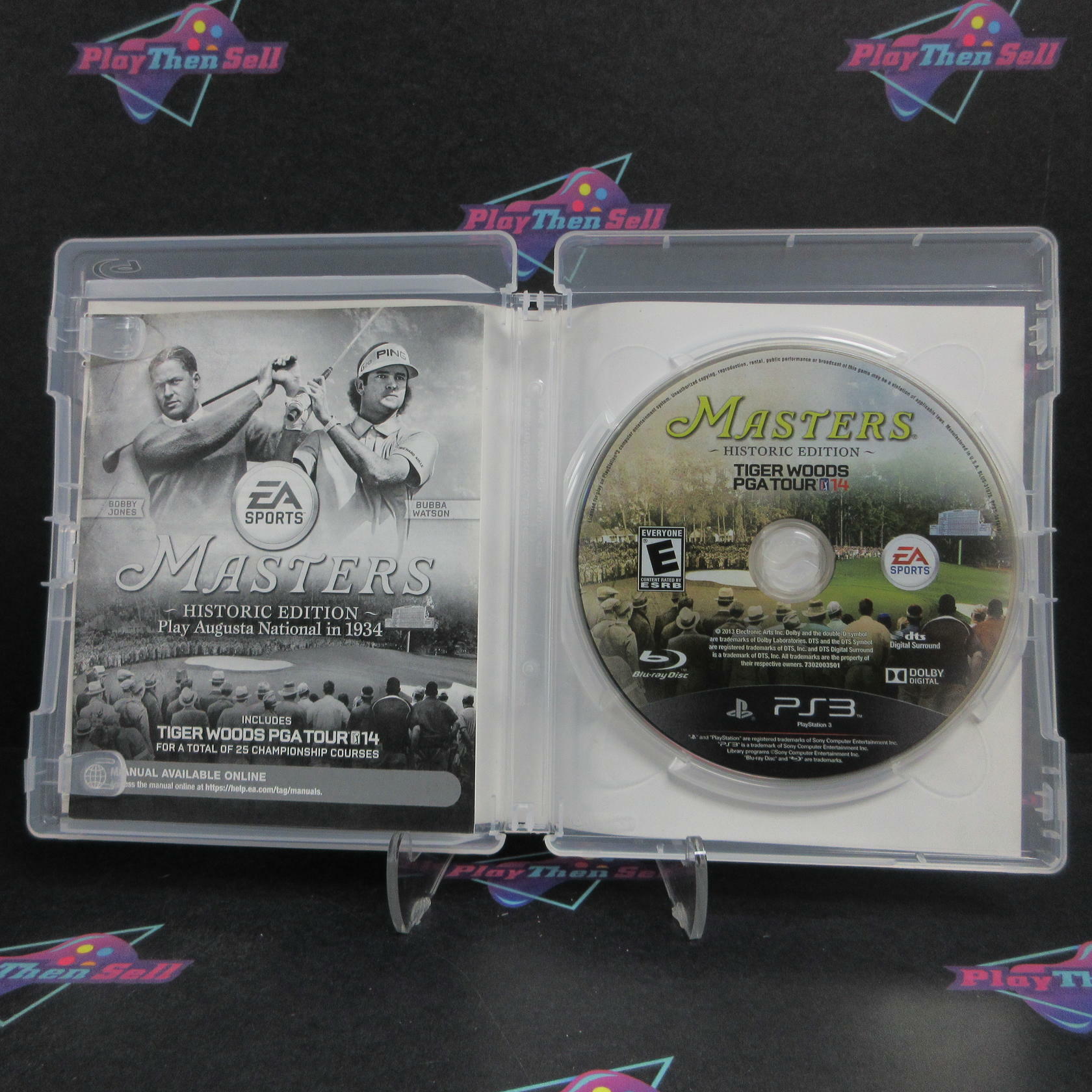 Tiger Woods PGA TOUR 14 Masters Historic Edition PS3 PlayStation 3 - Excellent