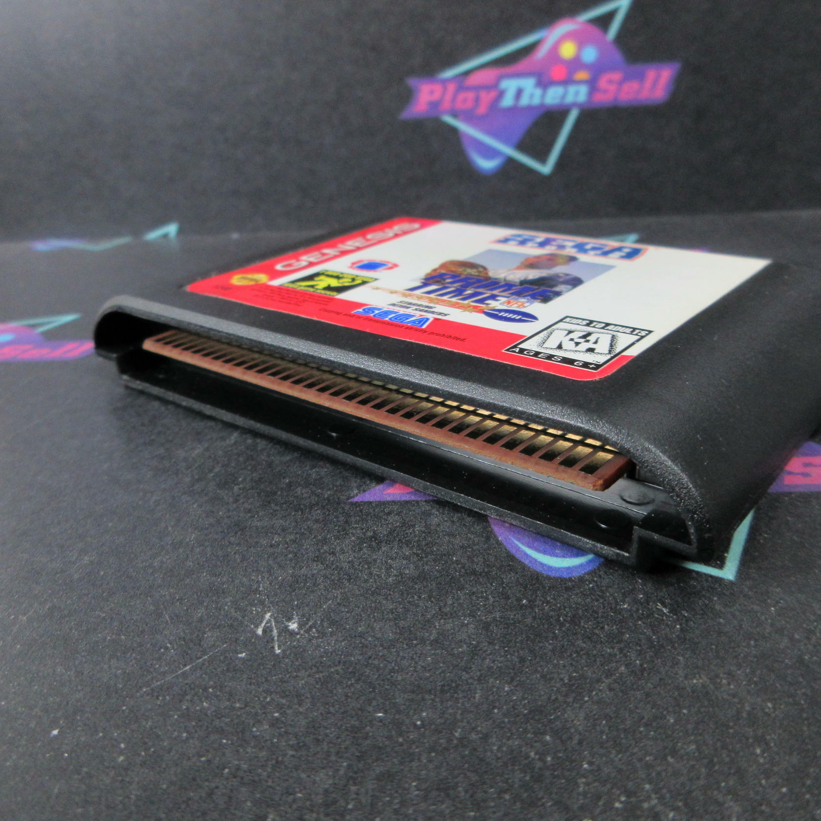 Prime Time NFL Sega Genesis - Very Good
