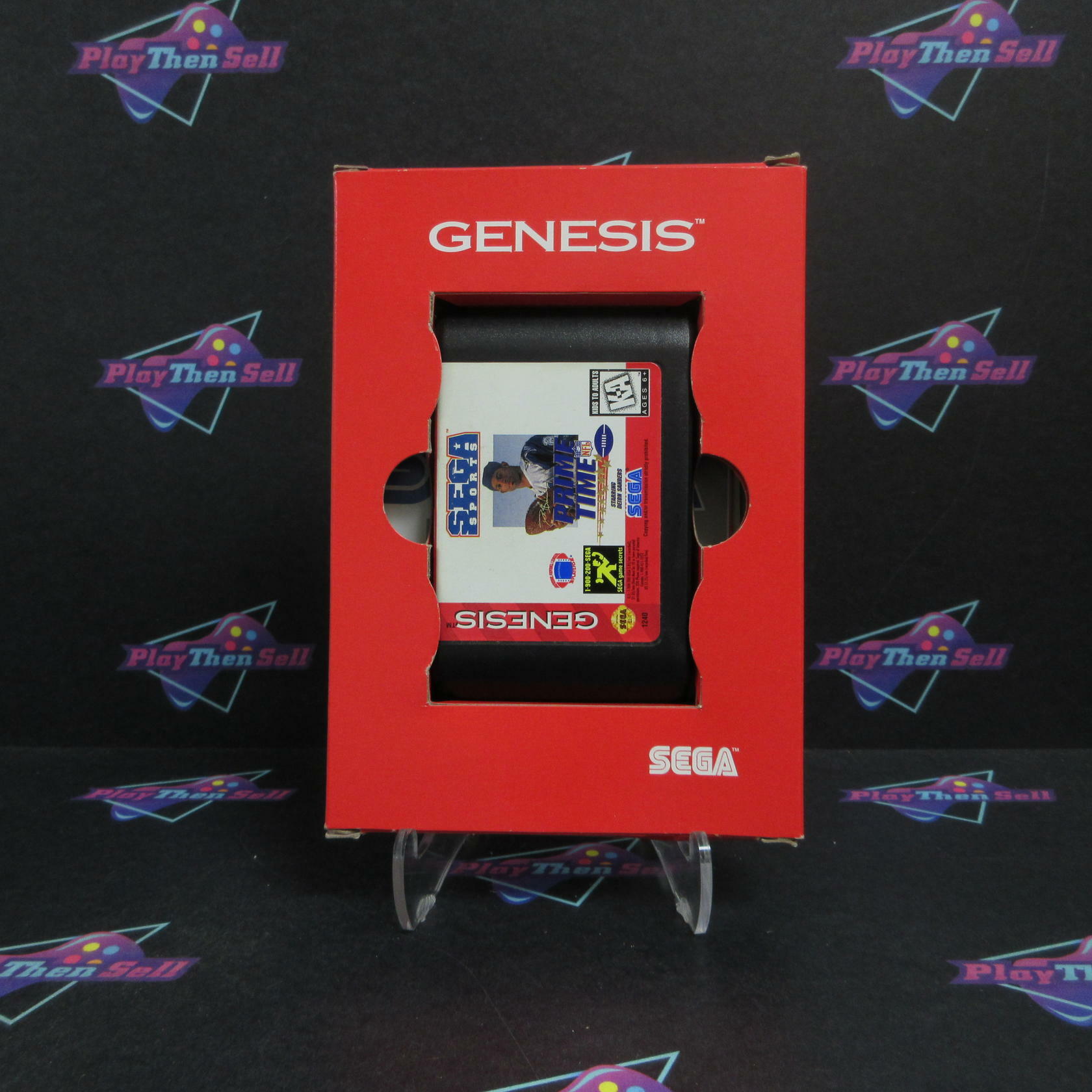 Prime Time NFL Sega Genesis - Very Good
