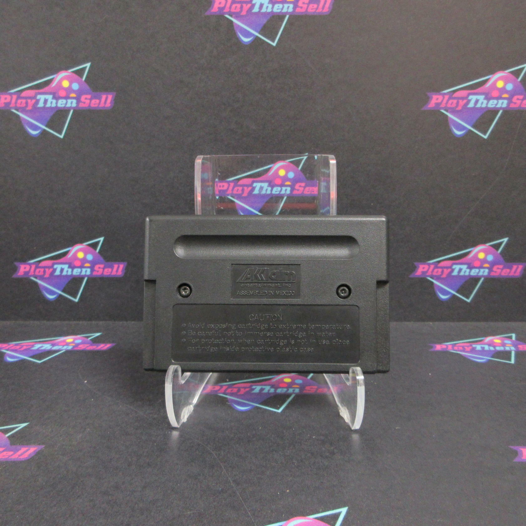 WWF Raw Sega Genesis - Very Good