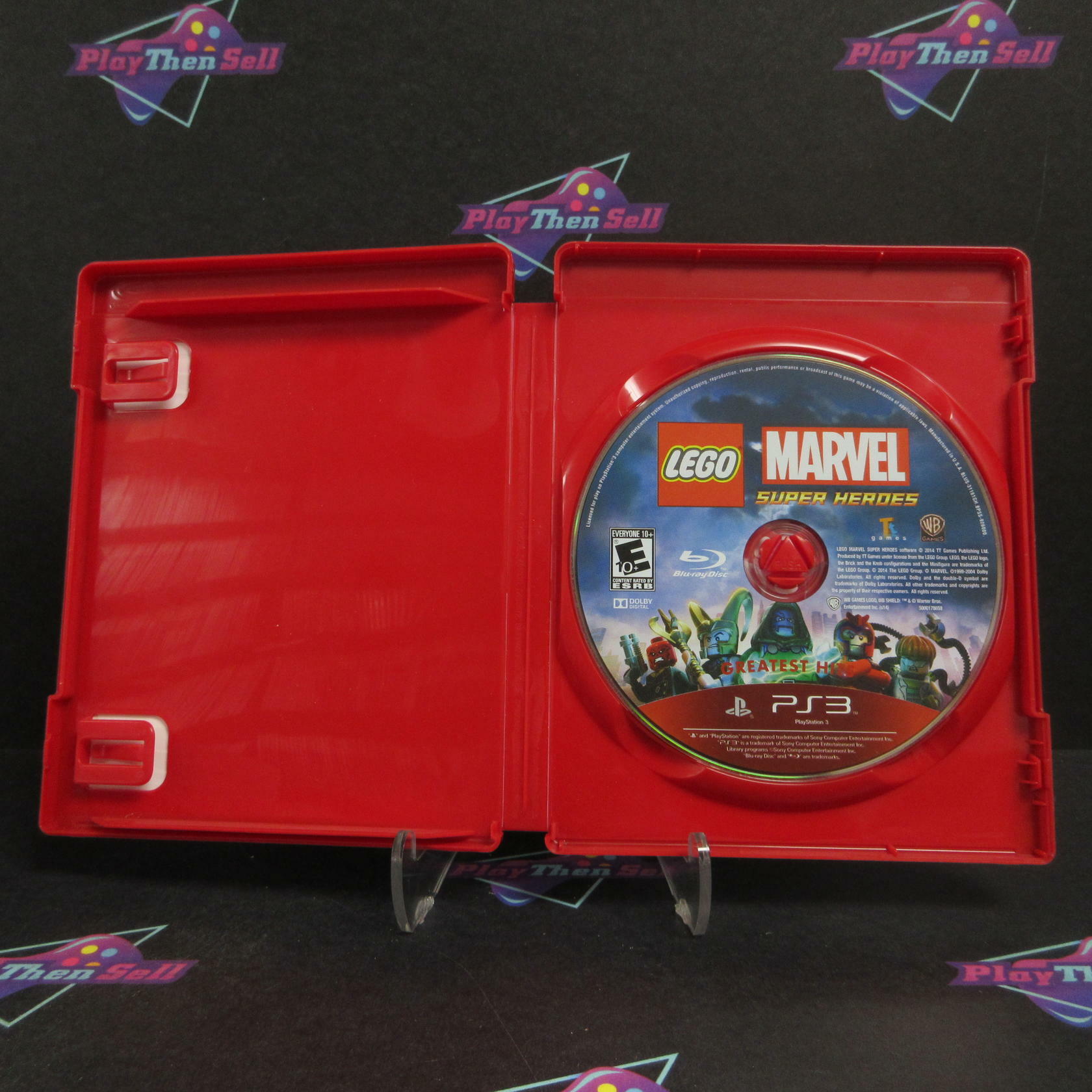 Lego Marvel Super Heroes PS3 PlayStation 3 GH - Very Good