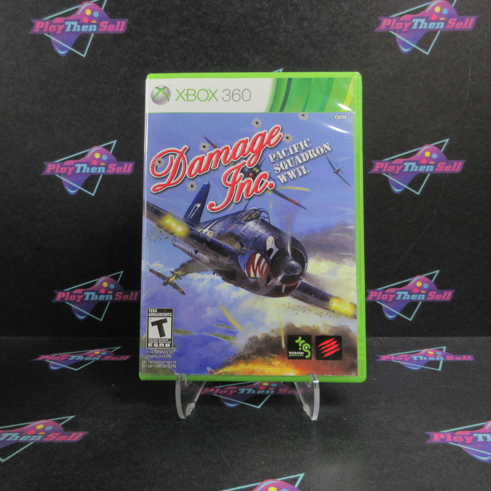 Damage Inc. Pacific Squadron WWII Xbox 360 - Very Good