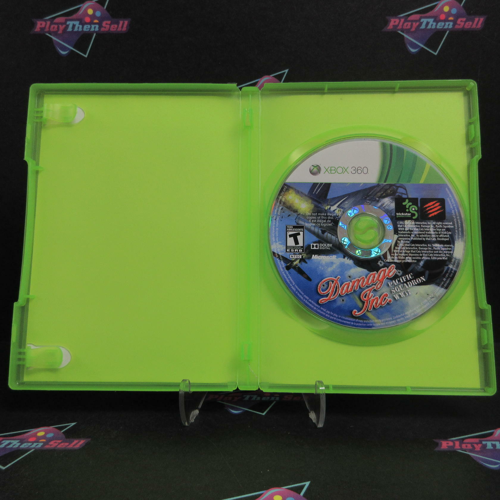 Damage Inc. Pacific Squadron WWII Xbox 360 - Very Good