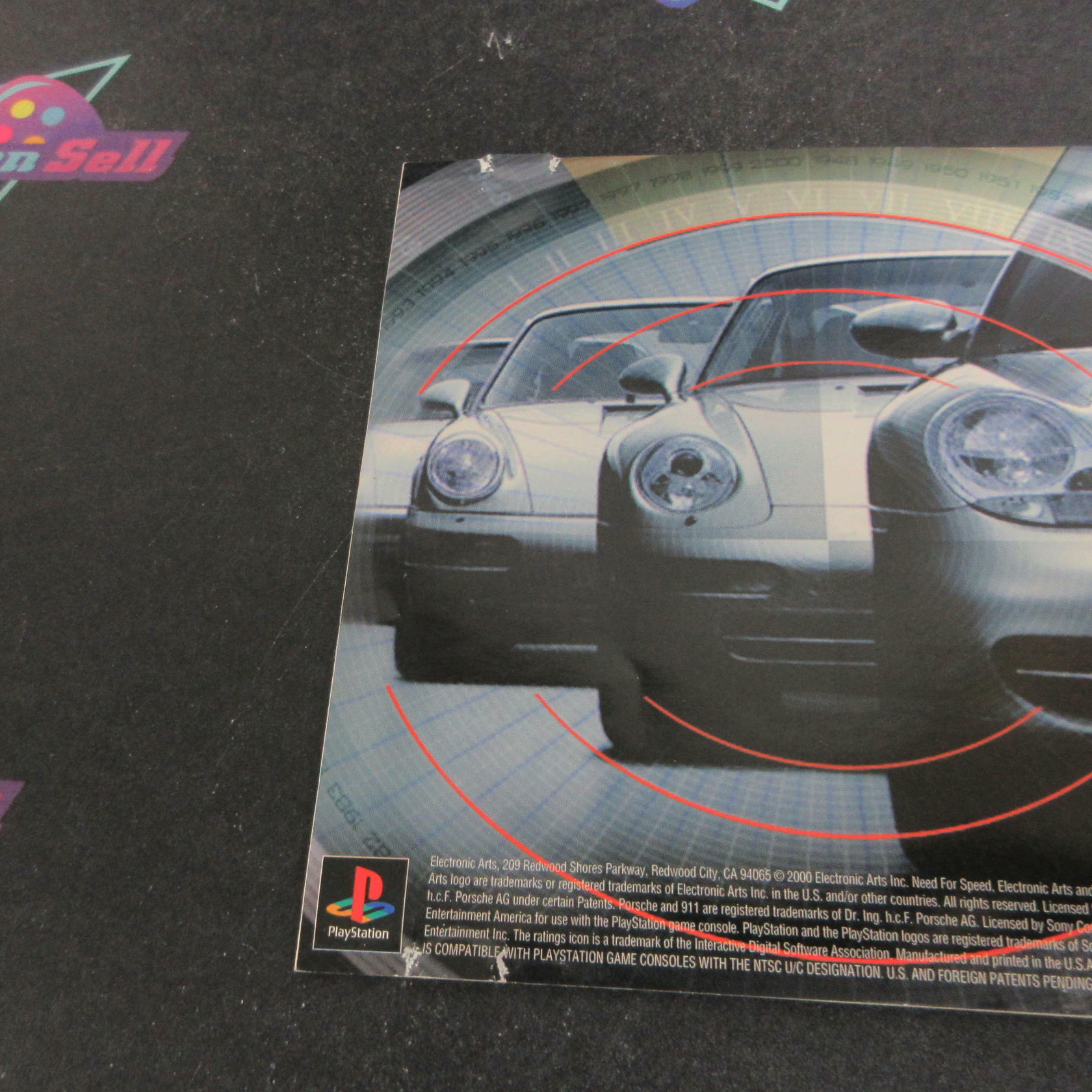 Need For Speed Porsche Unleashed PS1 PlayStation 1 + Reg Complete - Very Good