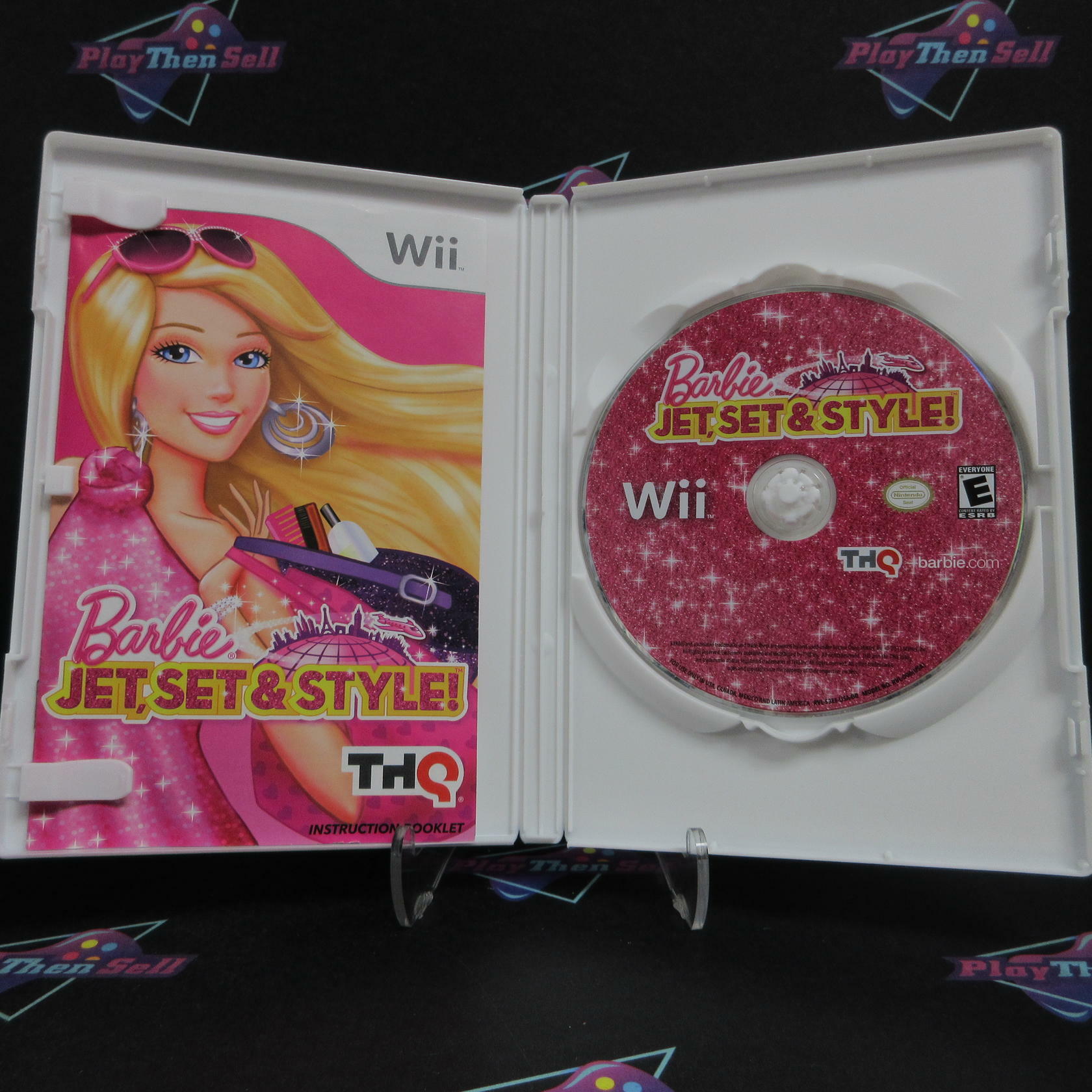Barbie Jet, Set & Style Nintendo Wii Complete - Refurbished