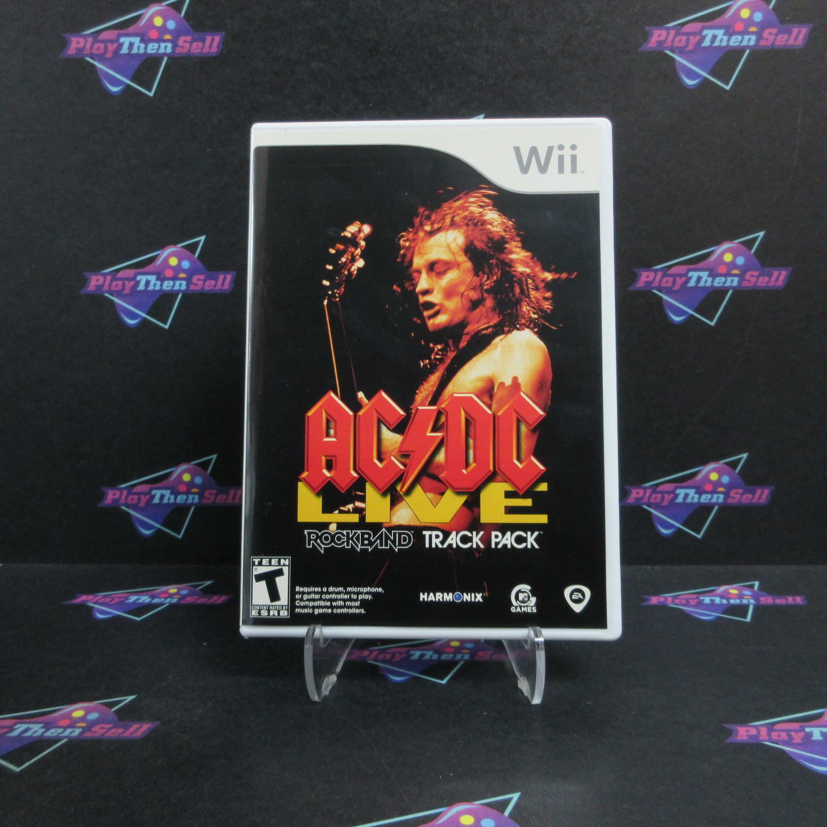 AC/DC Live Rock Band Track Pack Nintendo Wii Complete - Refurbished