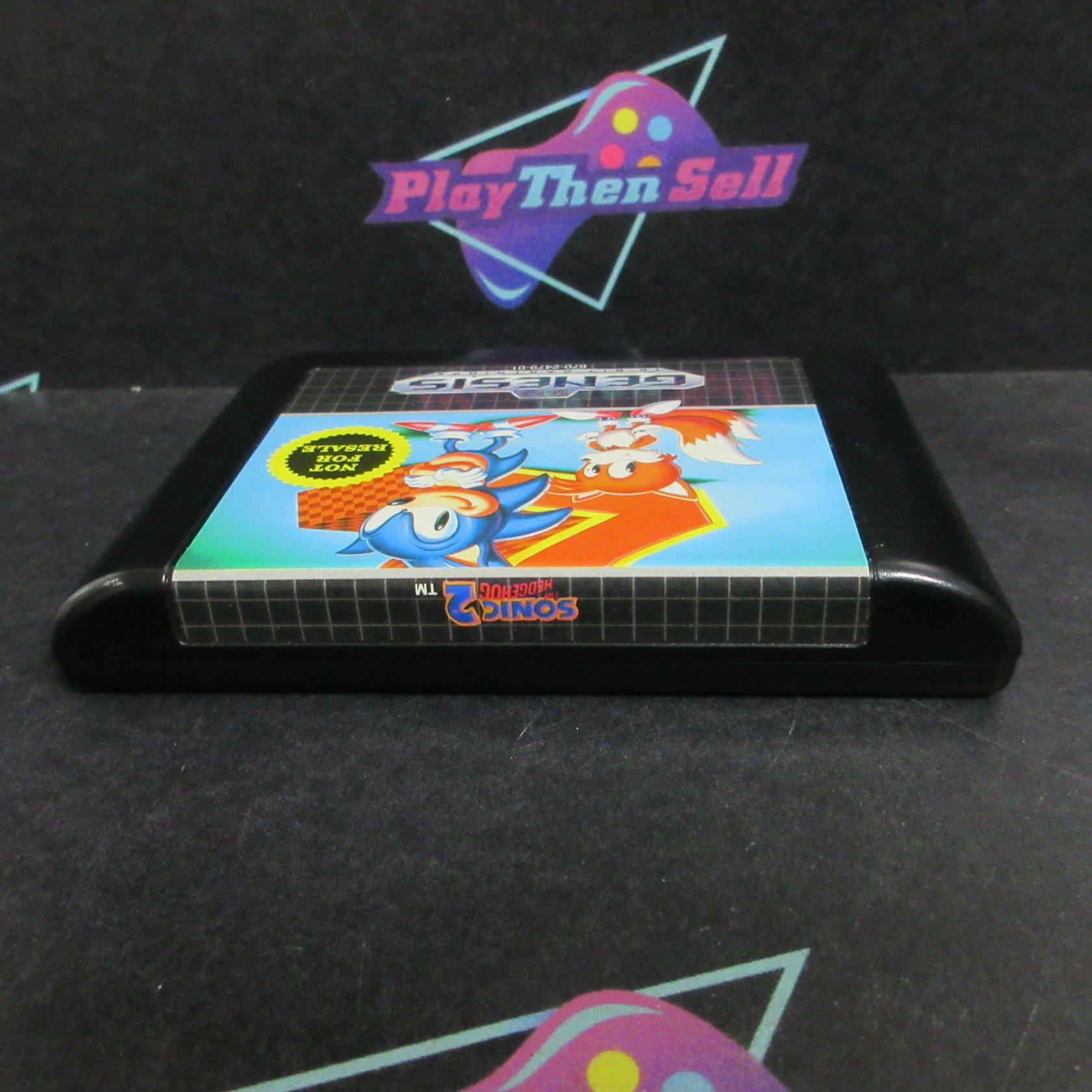 Sonic the Hedgehog 2 Not For Resale Art Sega Genesis - Very Good