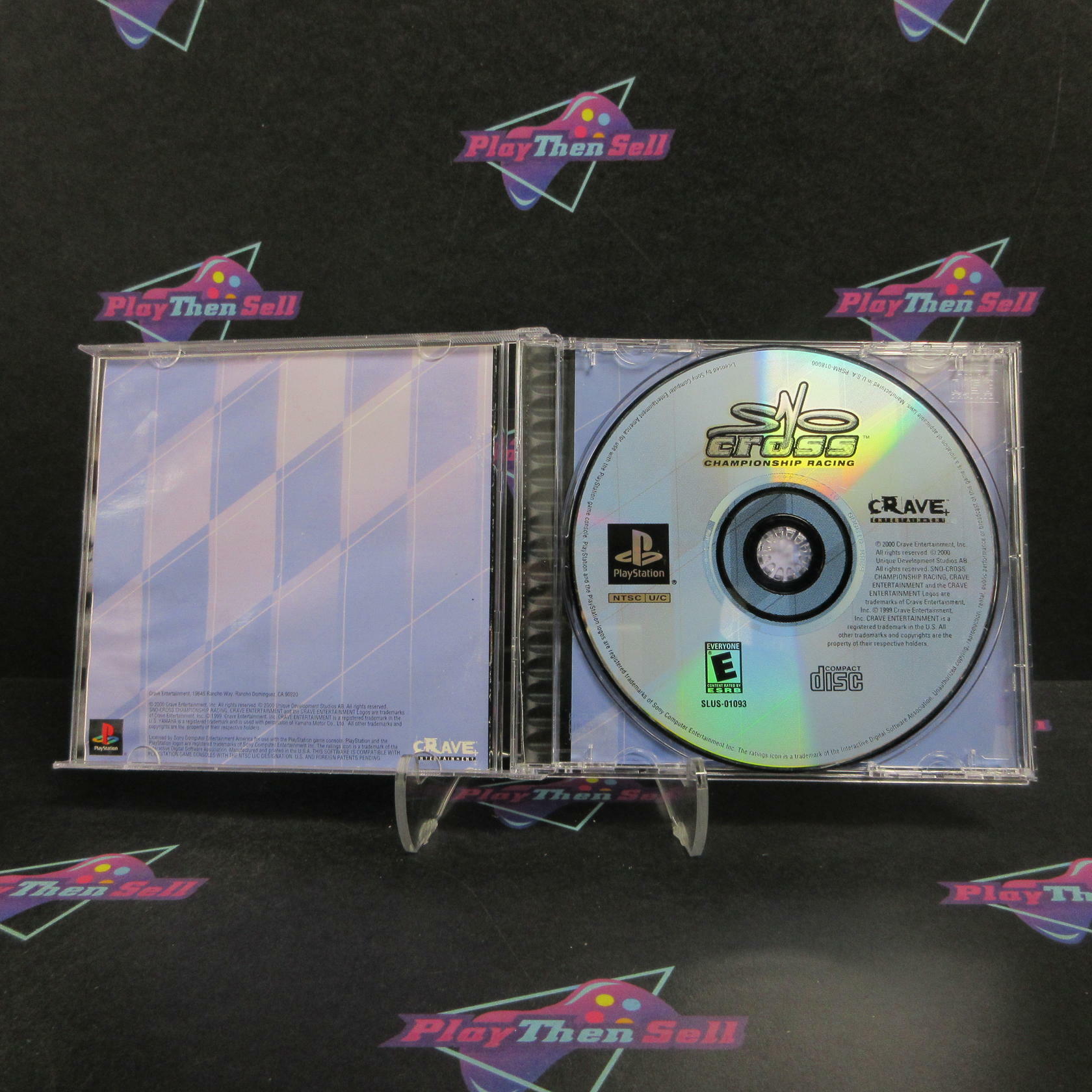 Sno Cross Championship Racing PS1 PlayStation 1 Complete - Very Good