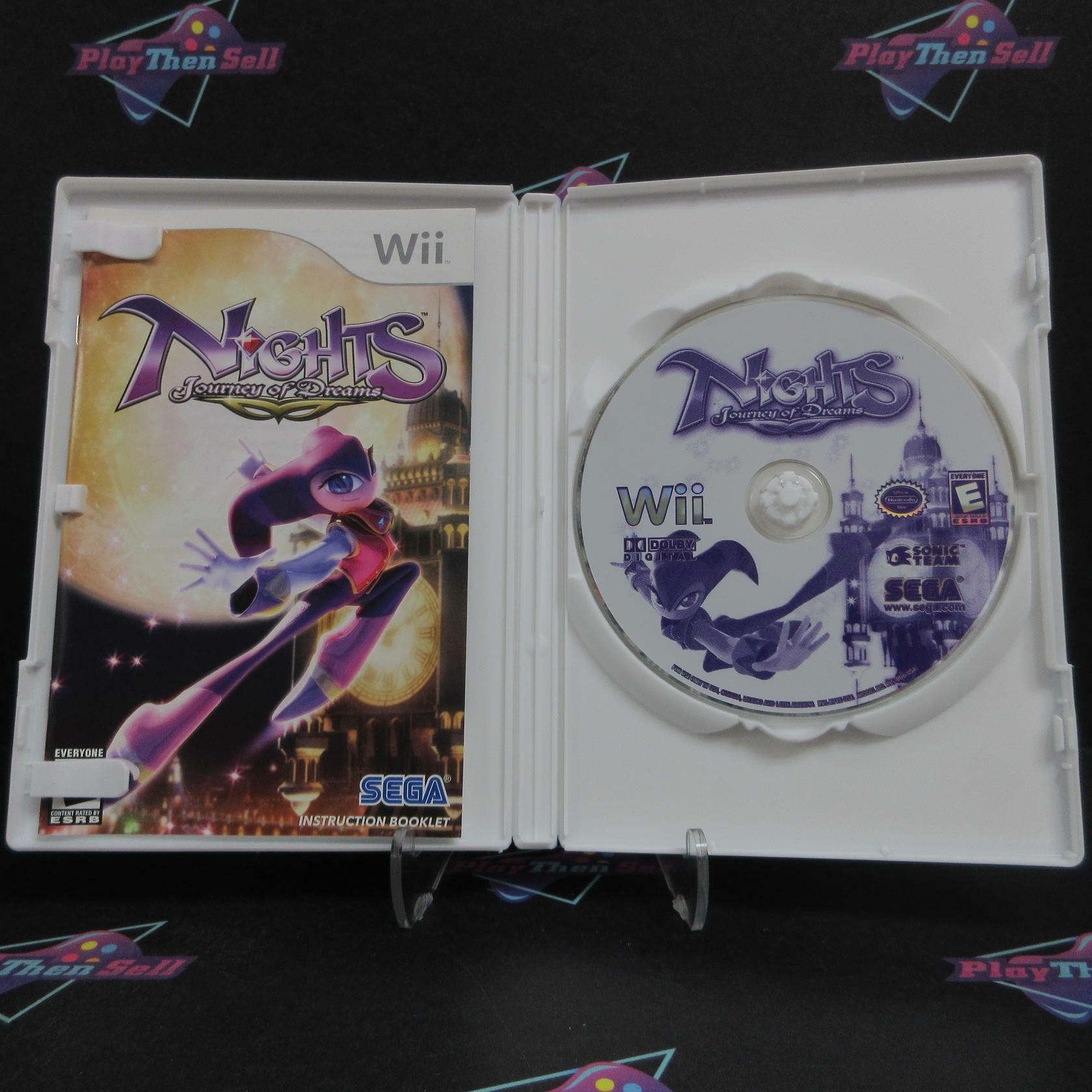 Nights Journey of Dreams Nintendo Wii Complete - Refurbished