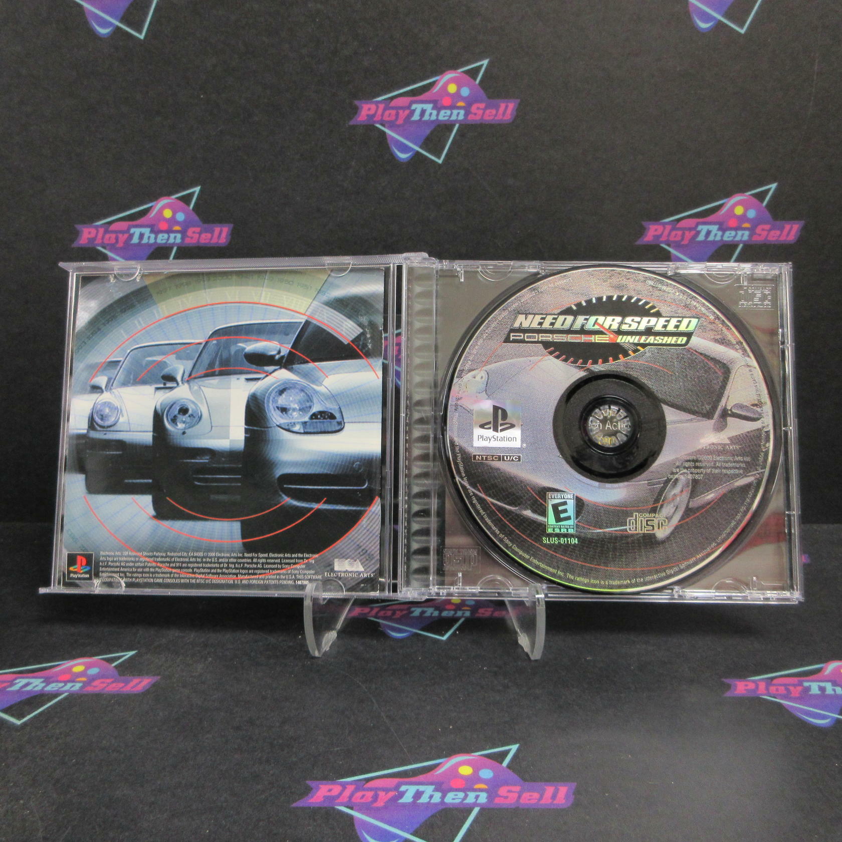 Need For Speed Porsche Unleashed PS1 PlayStation 1 + Reg Complete - Very Good