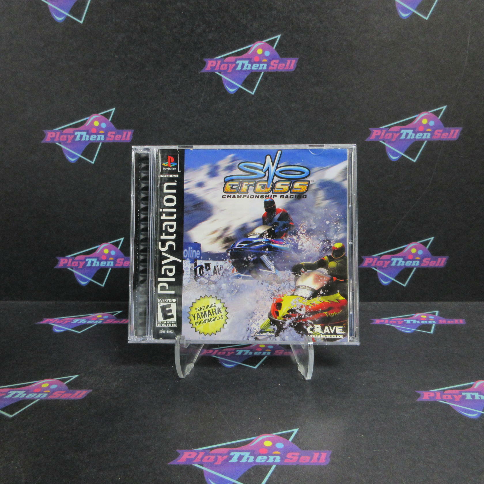 Sno Cross Championship Racing PS1 PlayStation 1 Complete - Very Good