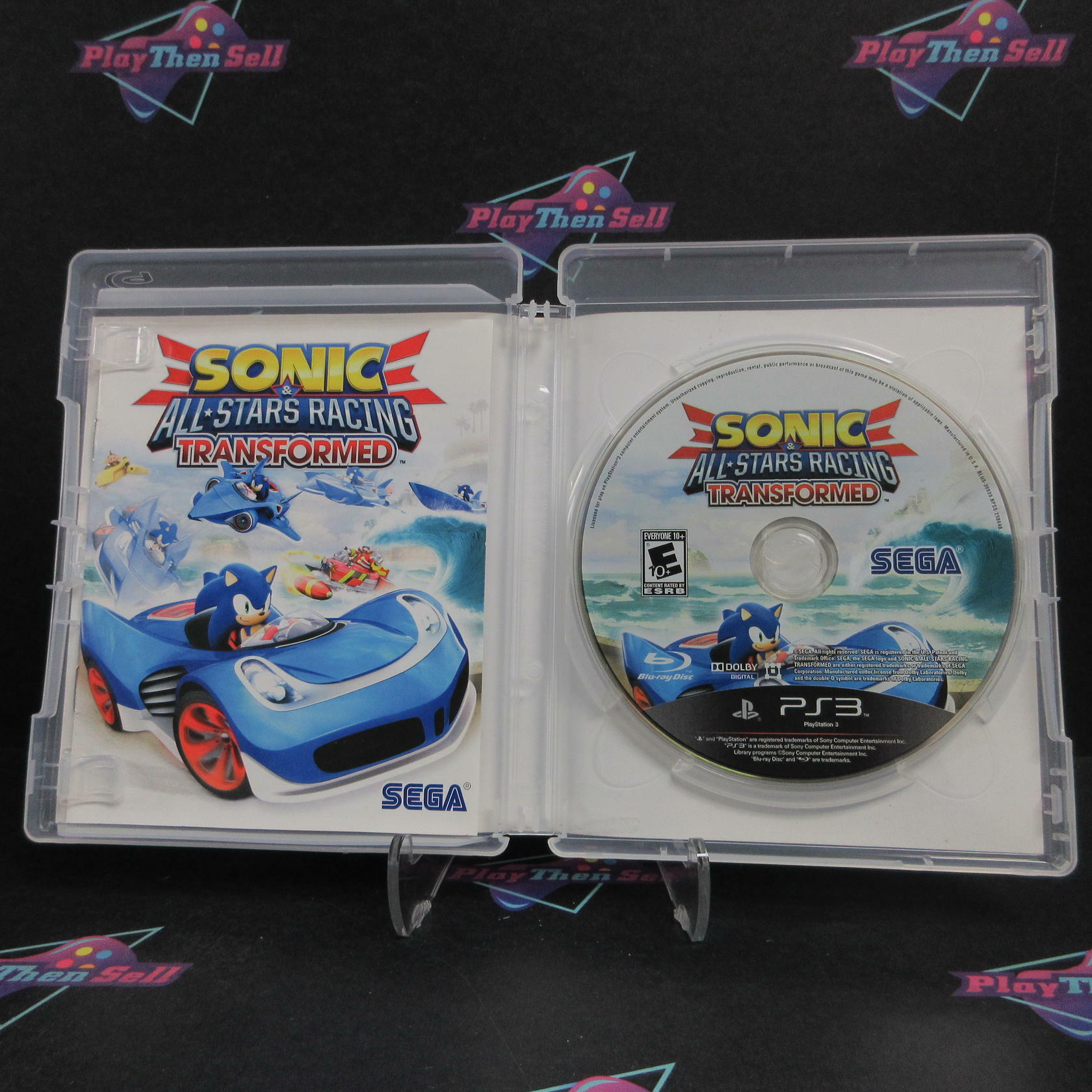 Sonic & All-Stars Racing Transformed PS3 PlayStation 3 Complete - Excellent