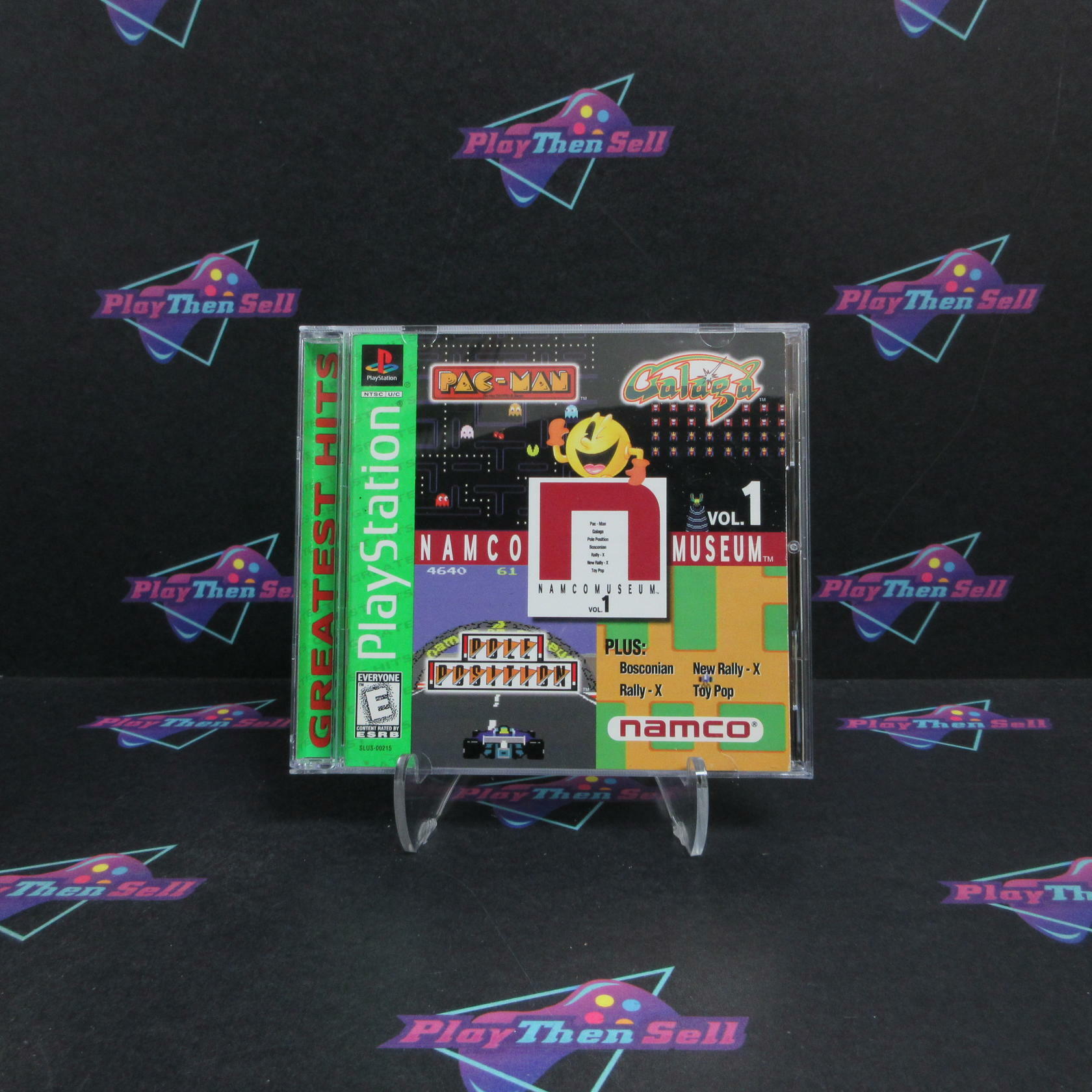 Namco Museum Vol 1 PS1 PlayStation 1 GH + Reg Card Complete - Very Good