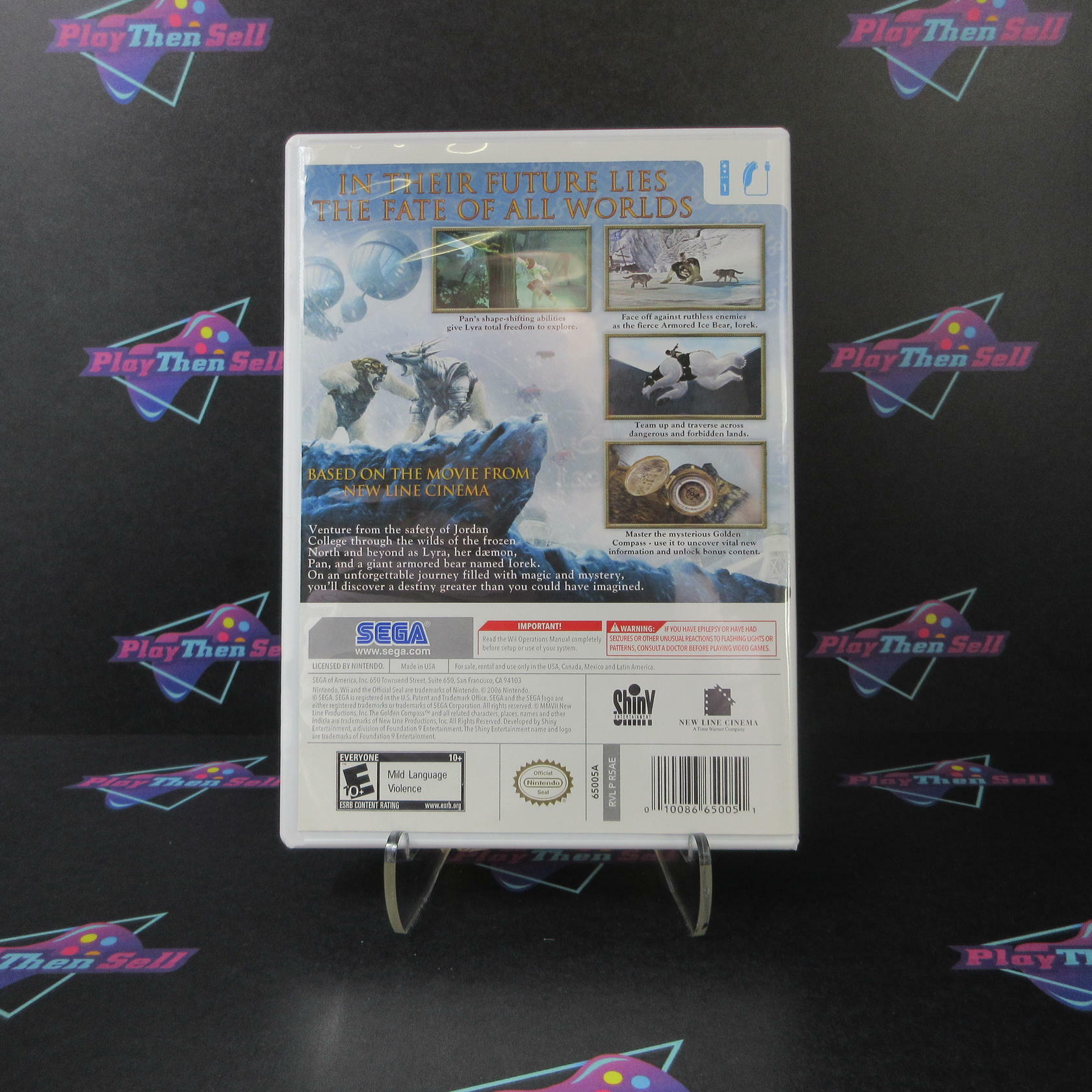 The Golden Compass Nintendo Wii Complete - Refurbished