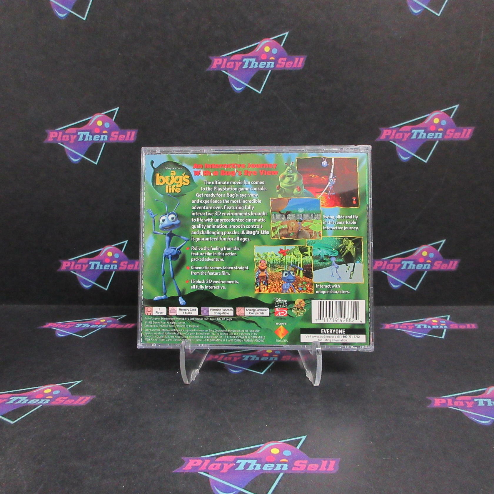 A Bug's Life PS1 PlayStation 1 GH Complete - Very Good