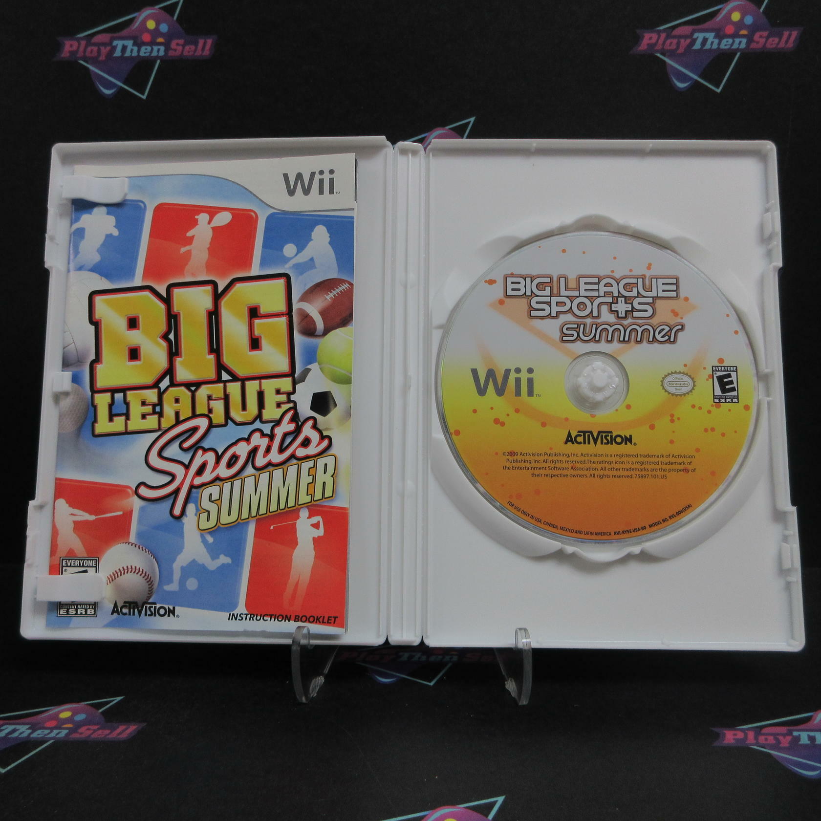 Big League Sports Summer Nintendo Wii Complete - Refurbished