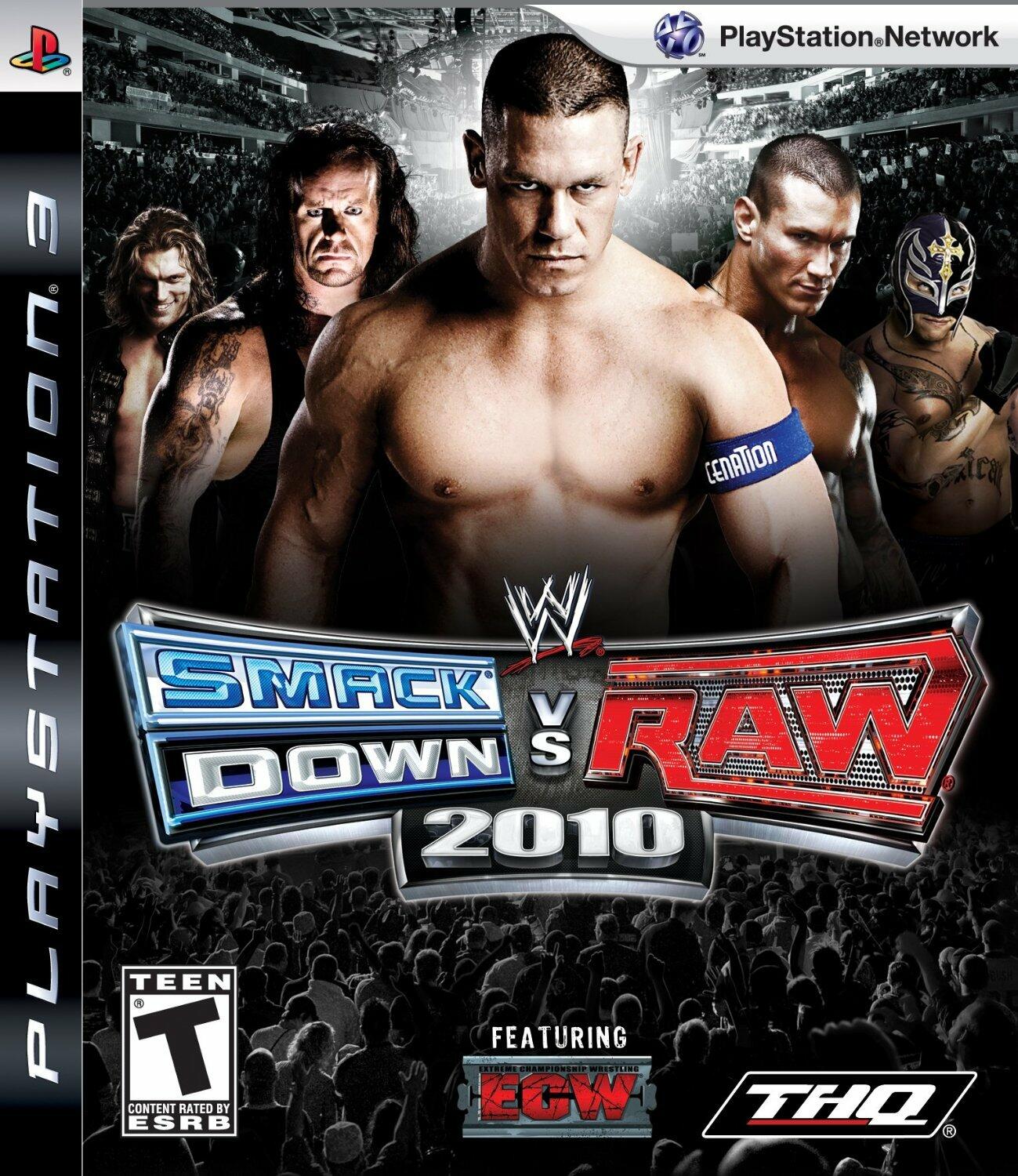 WWE SmackDown vs Raw 2010 PS3 PlayStation 3 Complete - Excellent