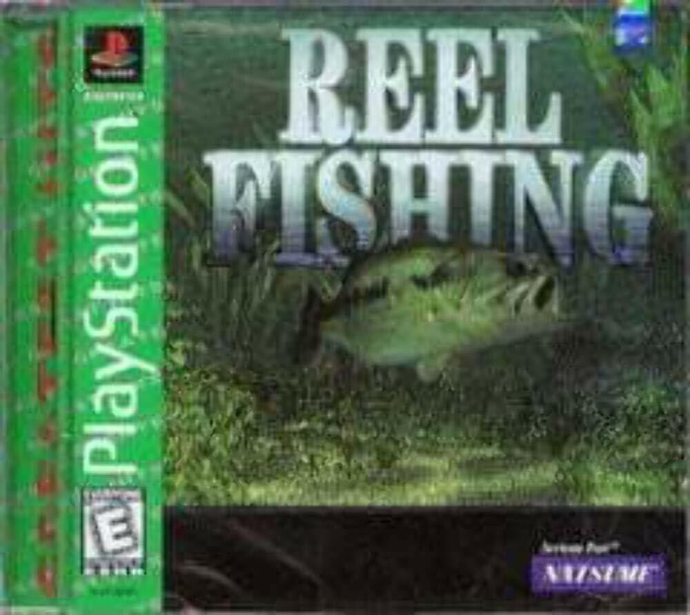 Reel Fishing PS1 PlayStation 1 GH + Reg Card Complete - Excellent