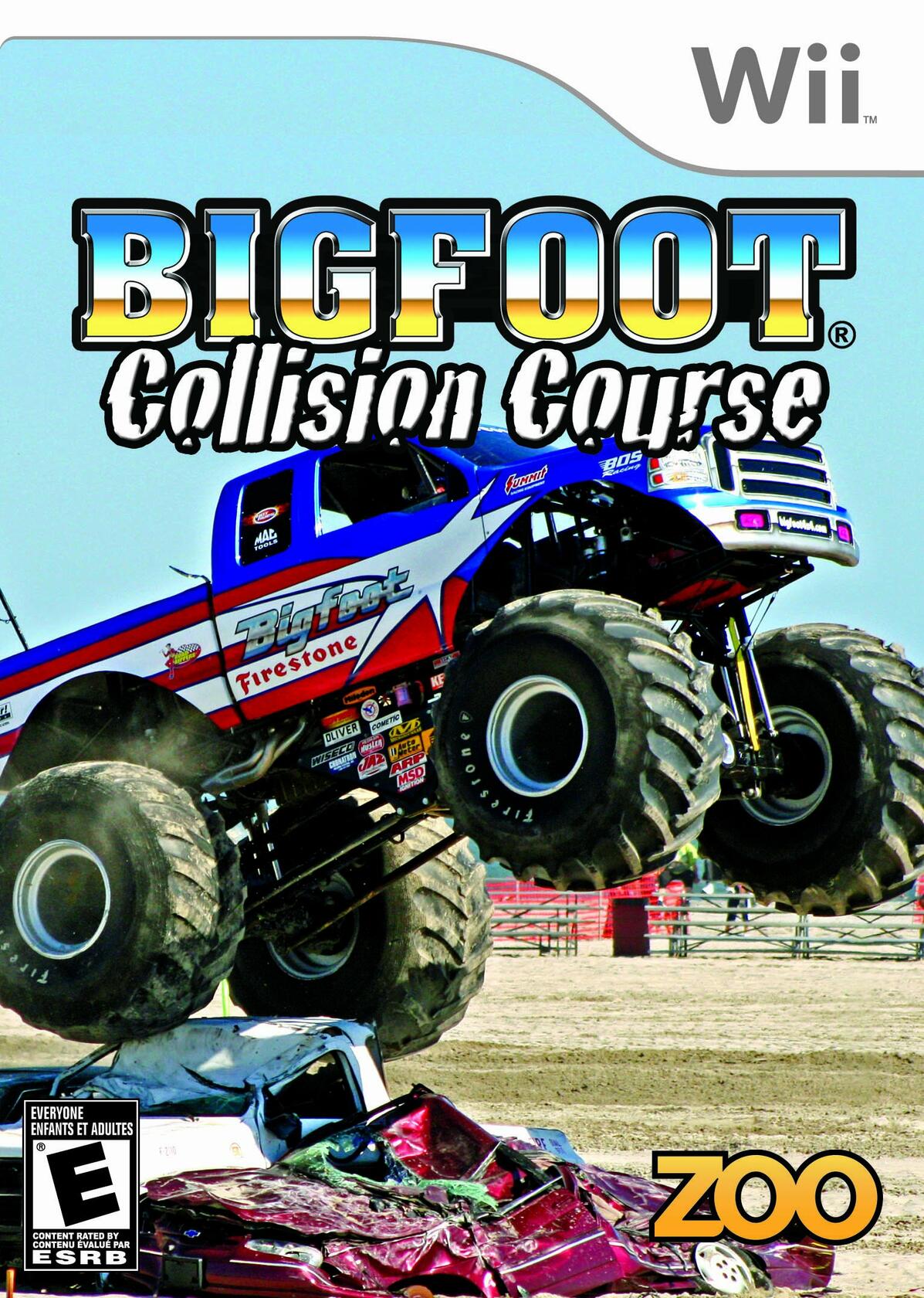 Bigfoot Collision Course Nintendo Wii - Very Good