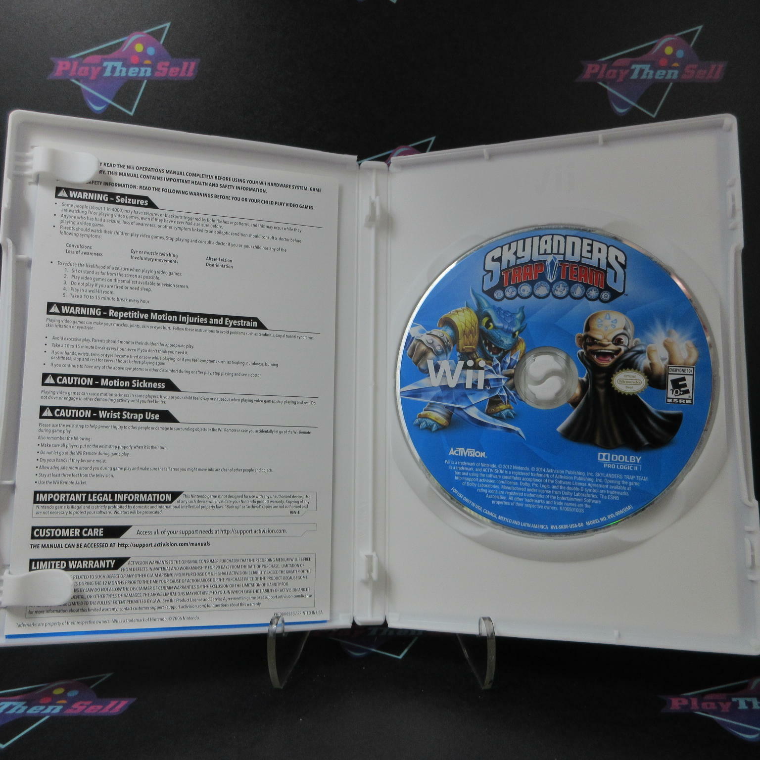 Skylanders Trap Team Nintendo Wii Complete - Refurbished