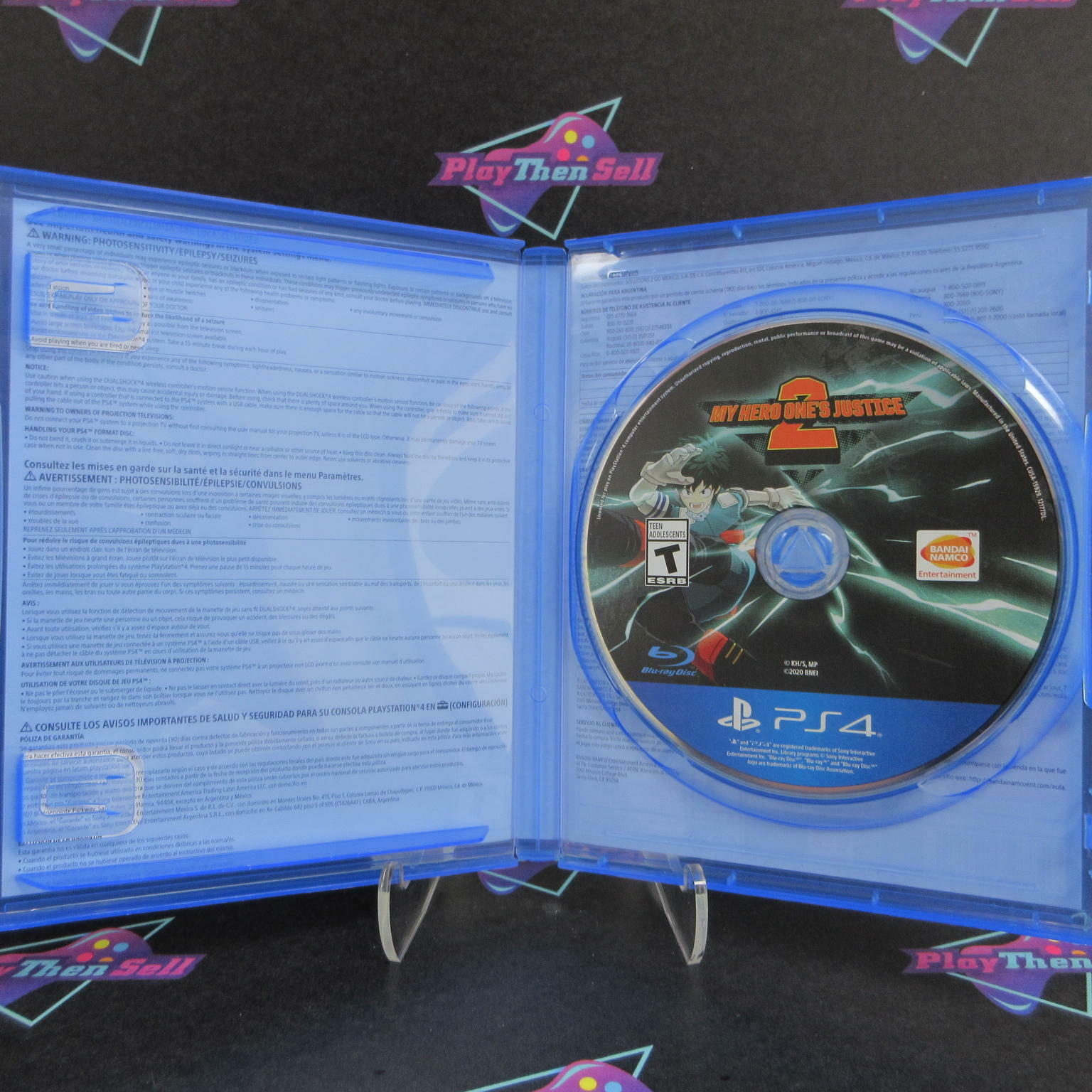 My Hero One's Justice 2 PS4 PlayStation 4 Complete - Excellent