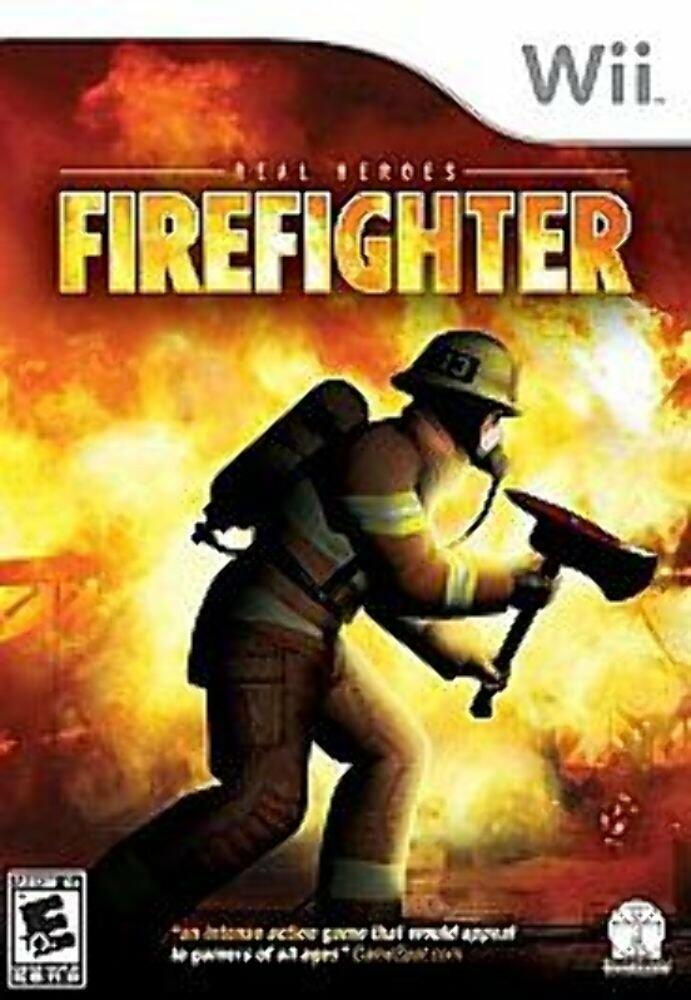 Real Heroes Firefighter Nintendo Wii Complete - Refurbished