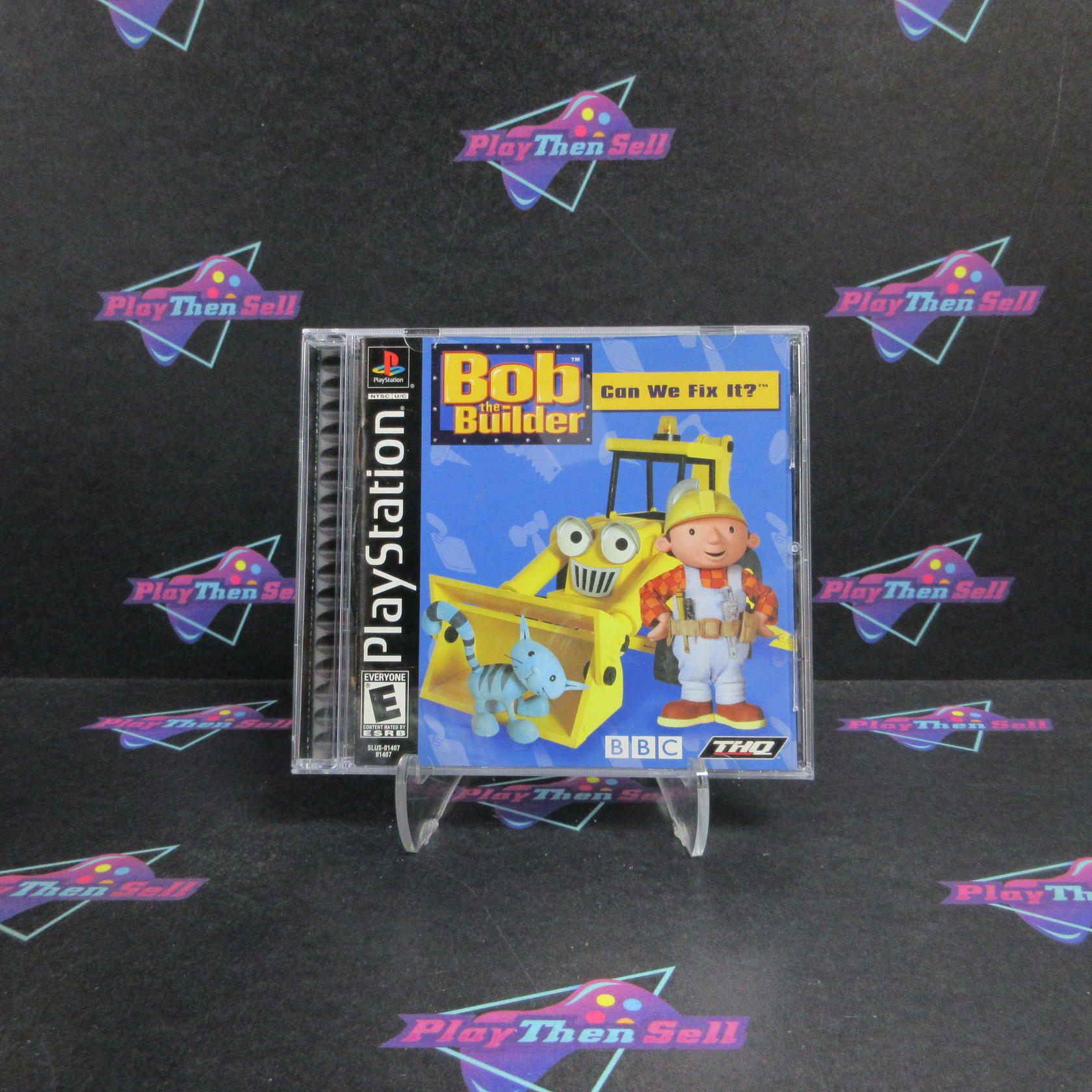 Bob the Builder Can We Fix it? PS1 PlayStation 1 Complete - Very Good