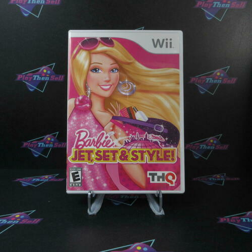 Barbie Jet, Set & Style - Nintendo Wii - Like New