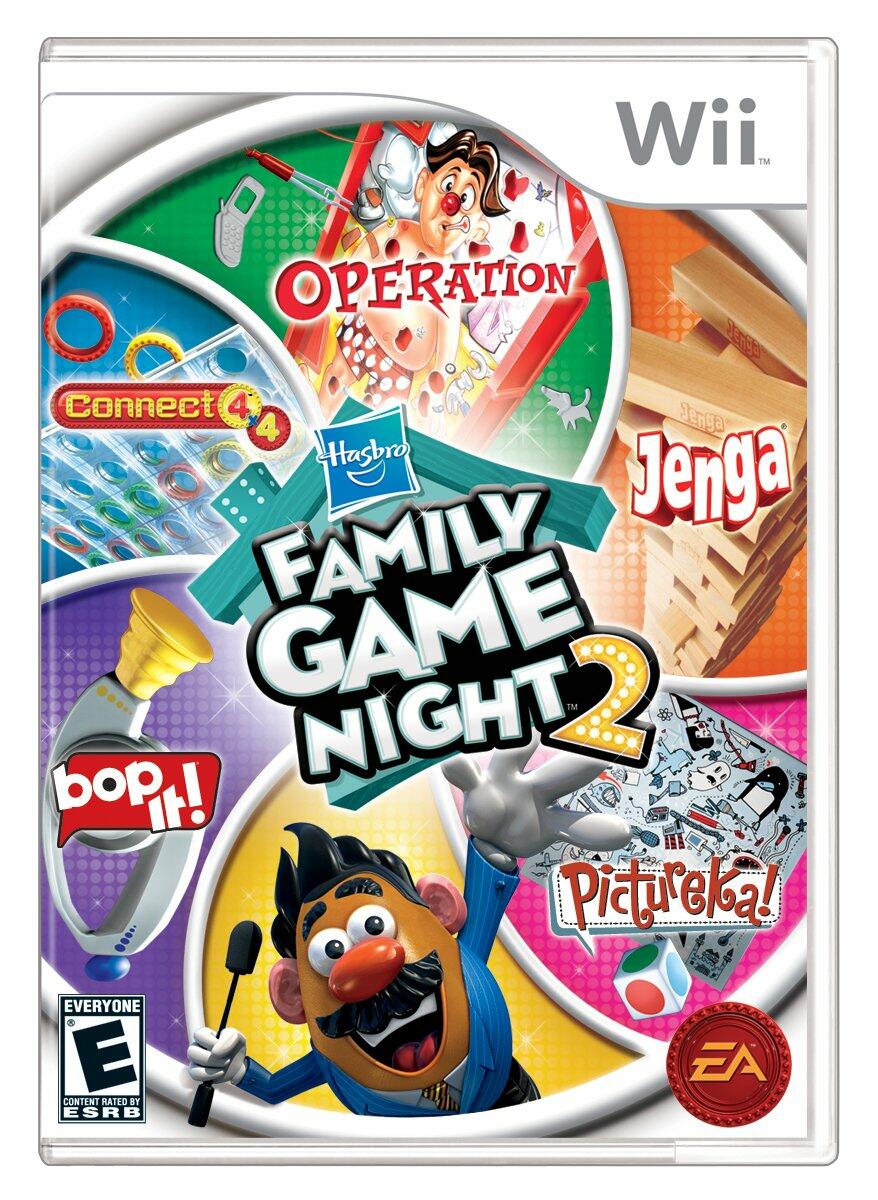 Hasbro Family Game Night 2 Nintendo Wii Complete - Refurbished