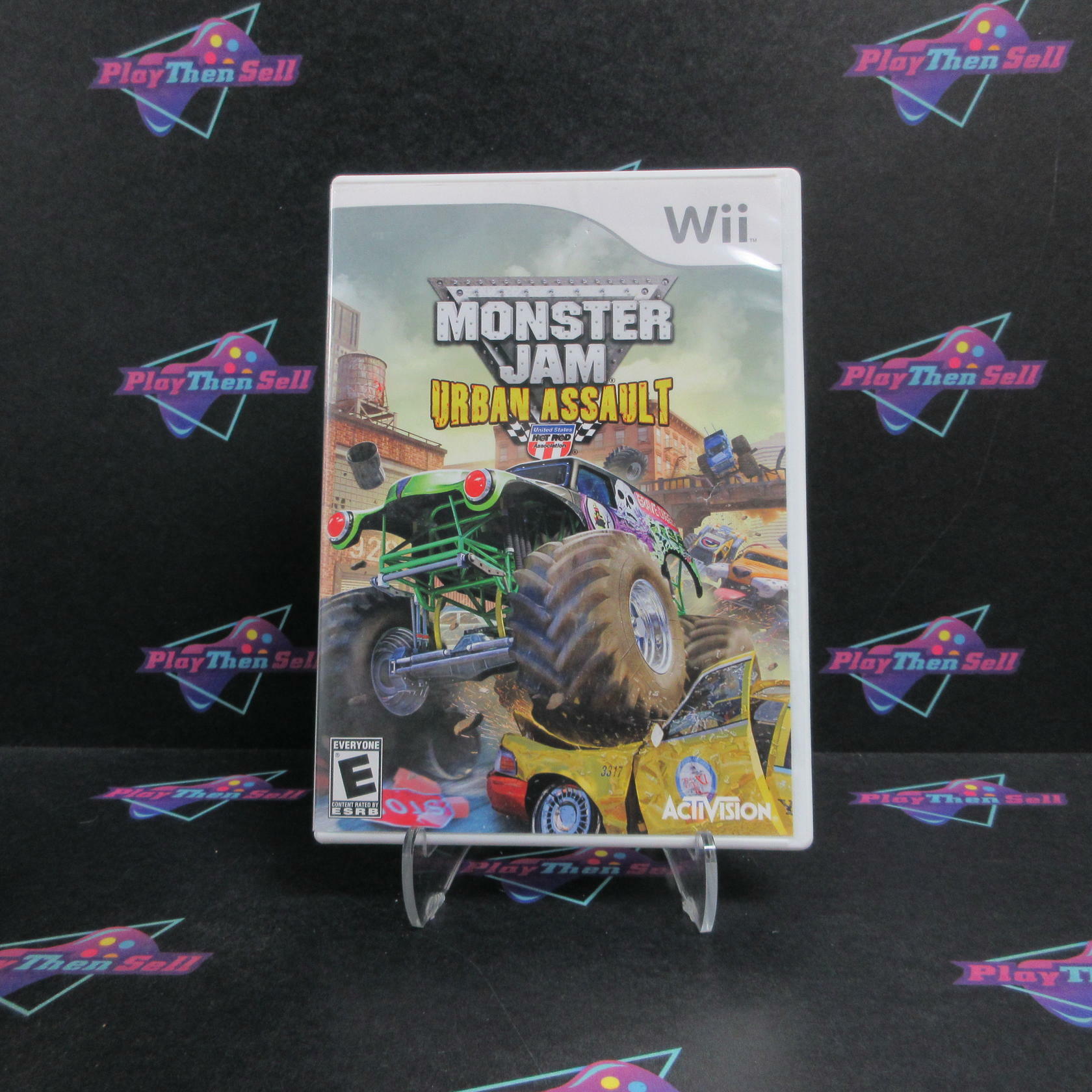 Monster Jam Urban Assault Nintendo Wii Complete - Very Good