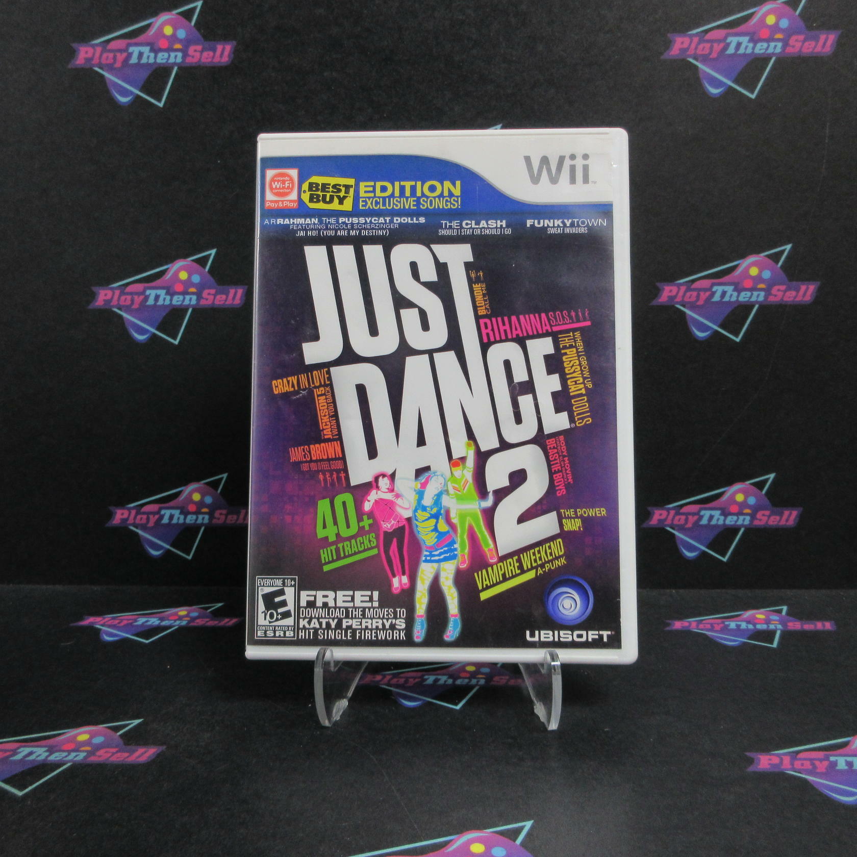 Just Dance 2 Best Buy Edition Nintendo Wii Complete - Very Good